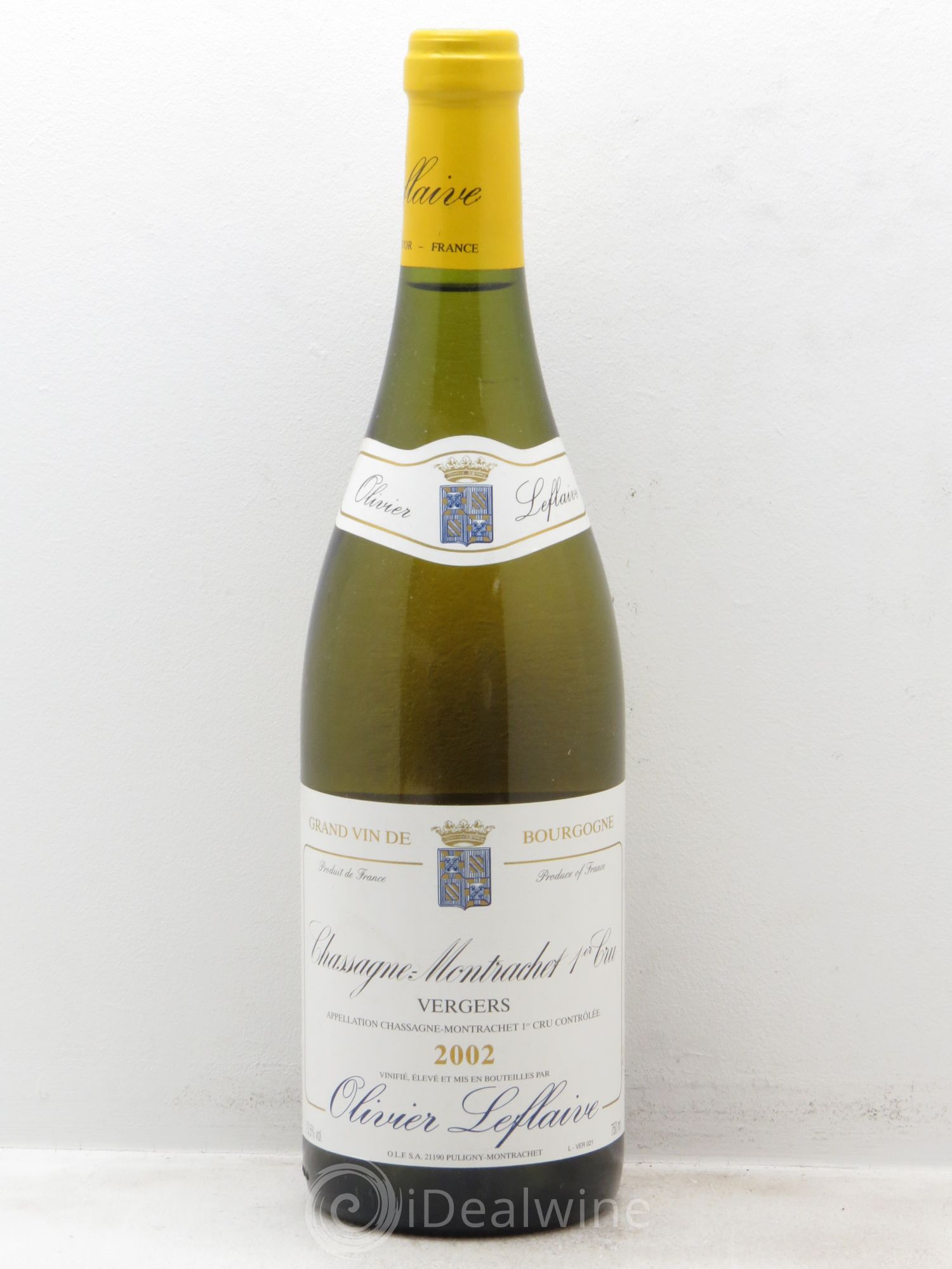Chassagne-Montrachet 1er Cru 2002 - Lot de 1 bouteille - 0