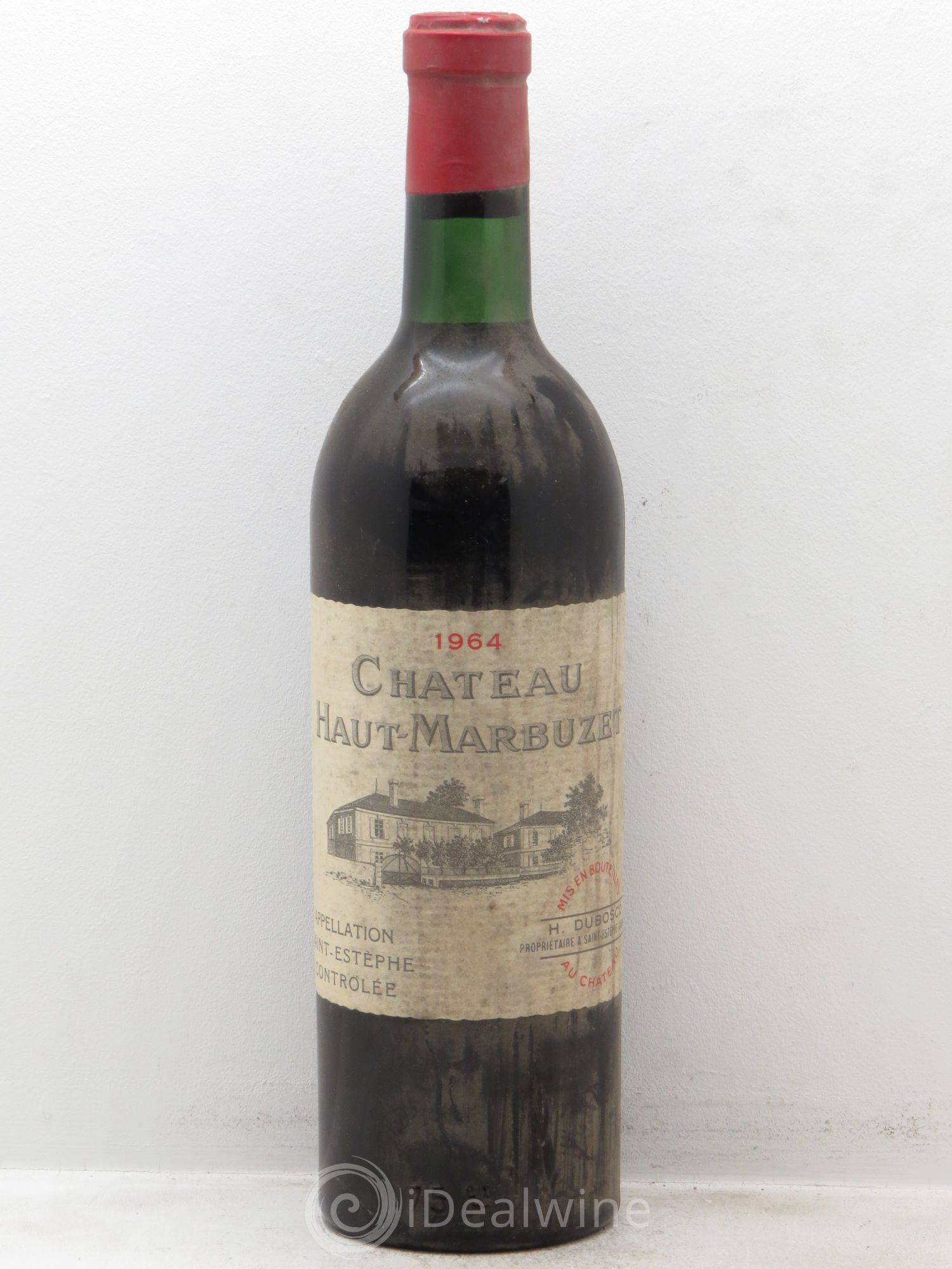Château Haut Marbuzet 1964 - Lot de 1 bouteille - 0