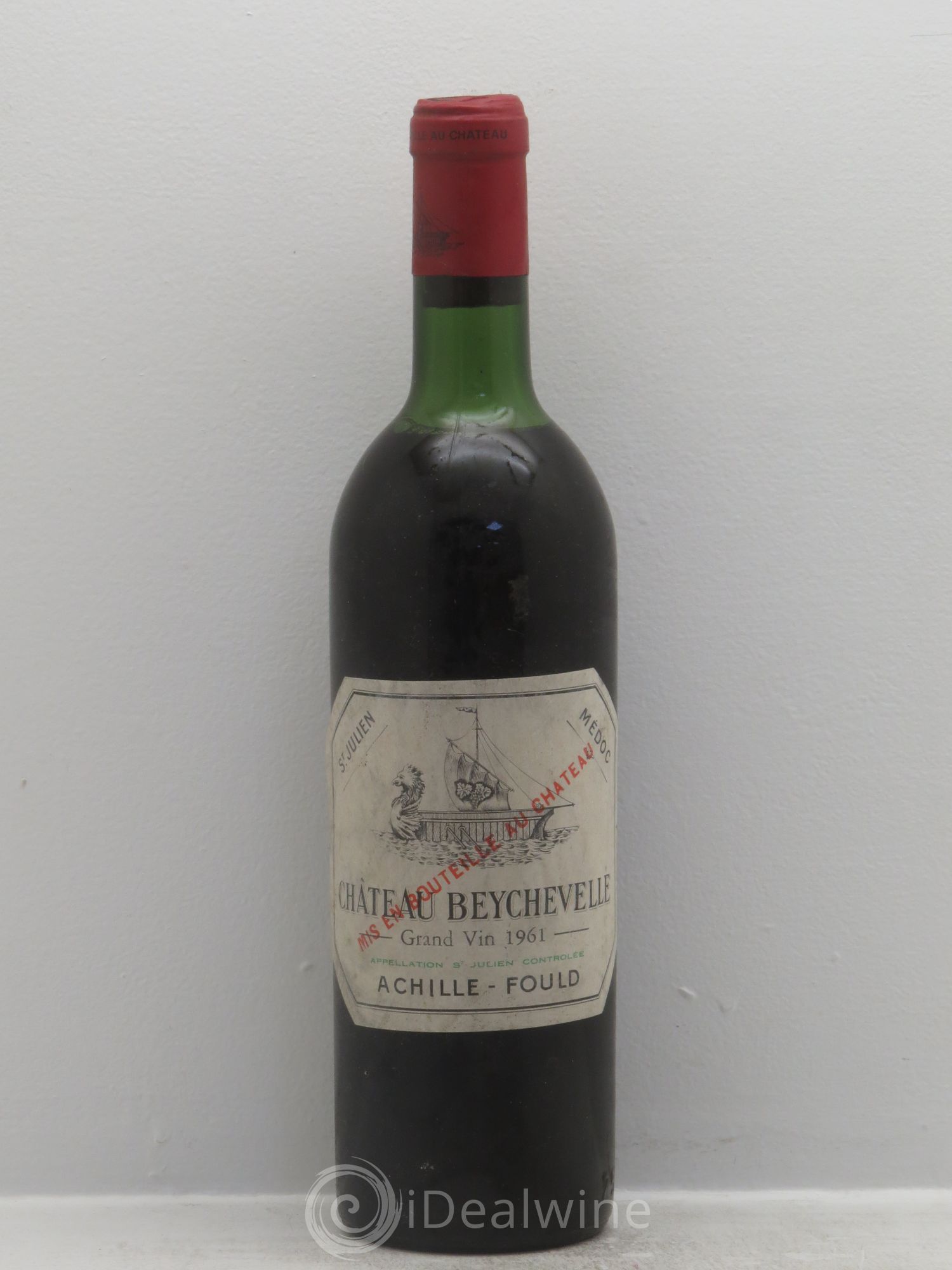 Château Beychevelle 4ème Grand Cru Classé 1961 - Lot de 1 bouteille - 0