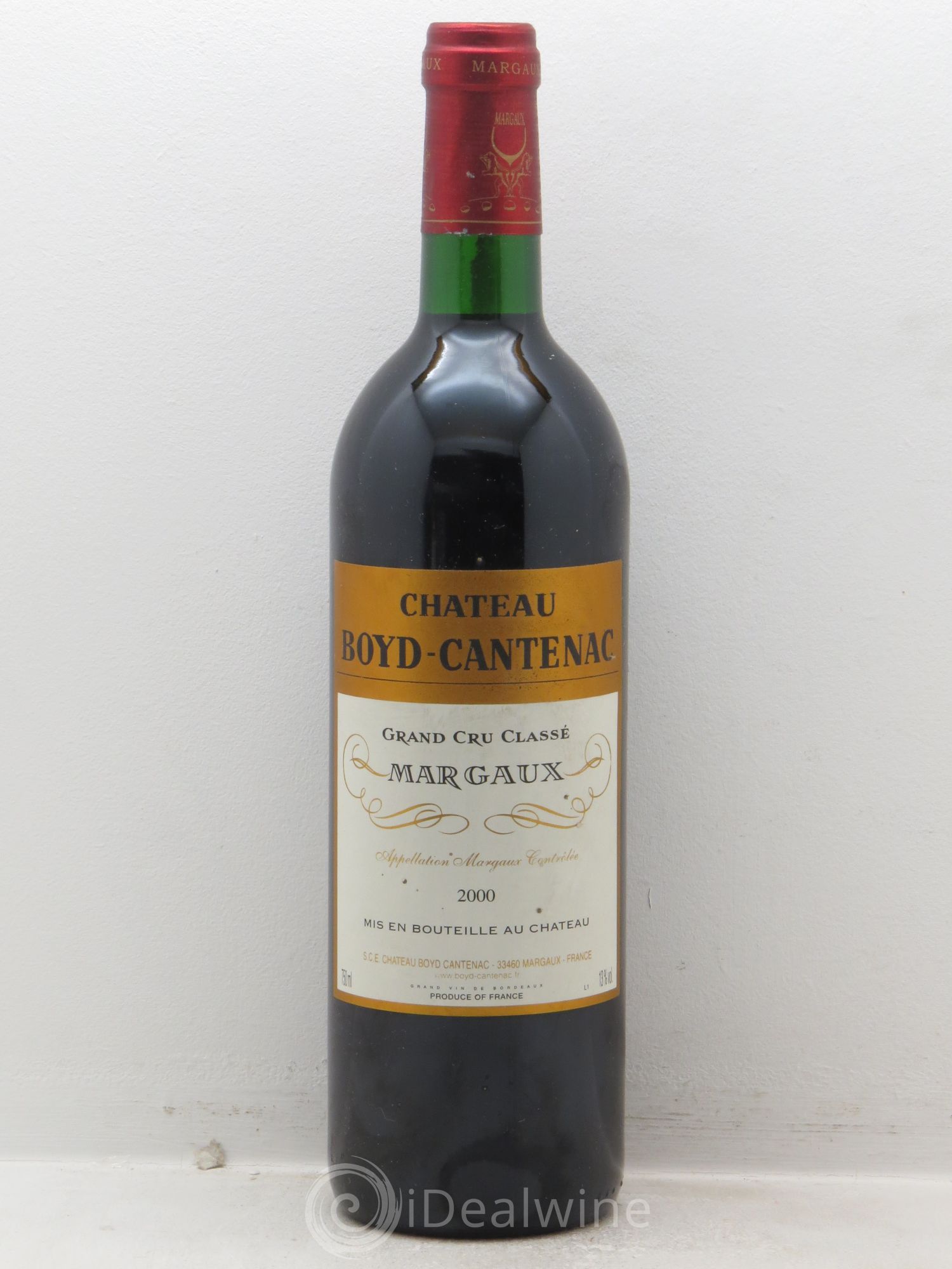 Château Boyd Cantenac 3ème Grand Cru Classé 2000 - Lot de 6 bouteilles - 0