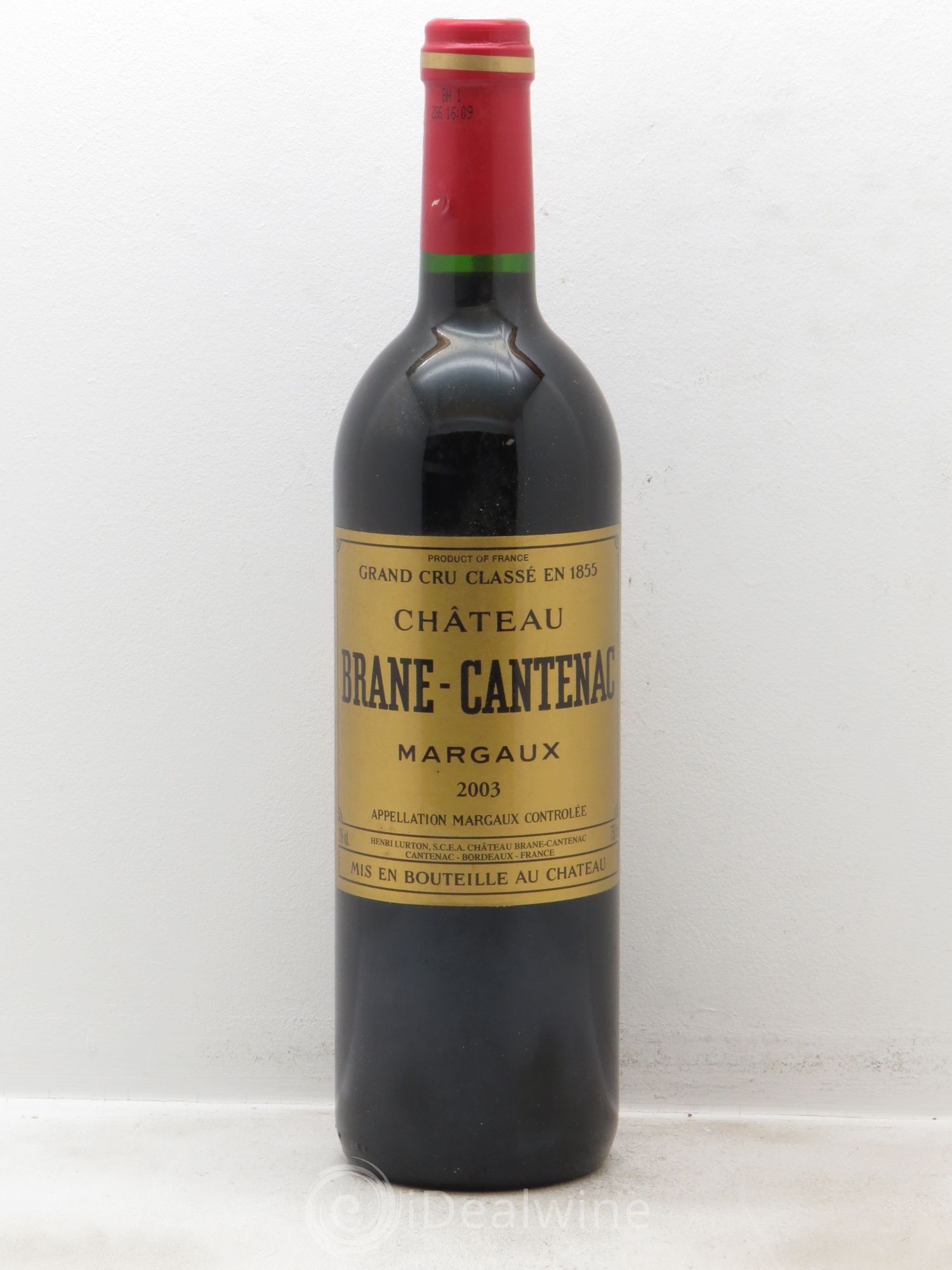 Château Brane Cantenac 2ème Grand Cru Classé 2003 - Lot de 6 bouteilles - 0