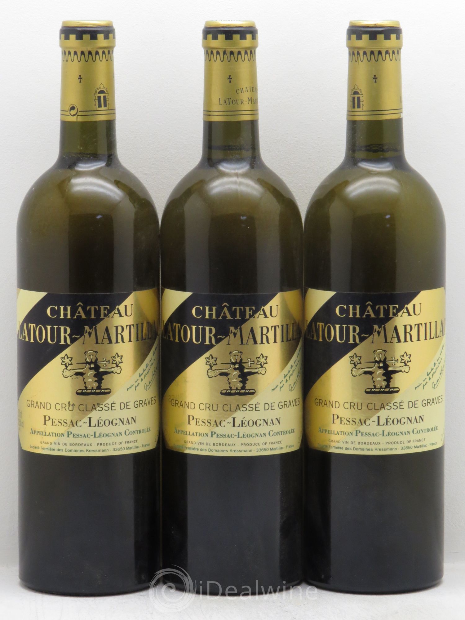 Château Latour-Martillac Cru Classé de Graves 2003 - Lot de 3 bouteilles - 0