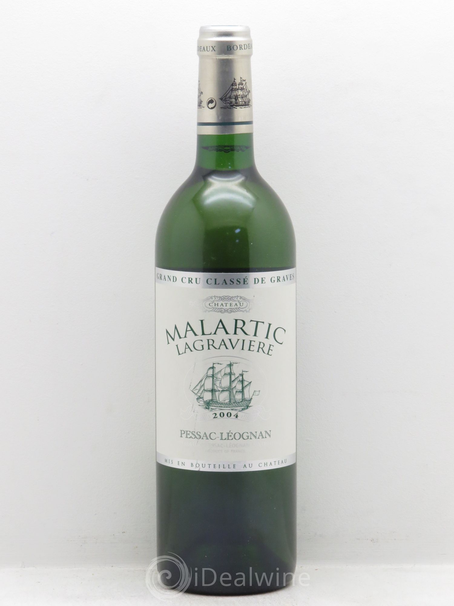 Château Malartic-Lagravière Cru Classé de Graves 2004 - Lot de 1 bouteille - 0