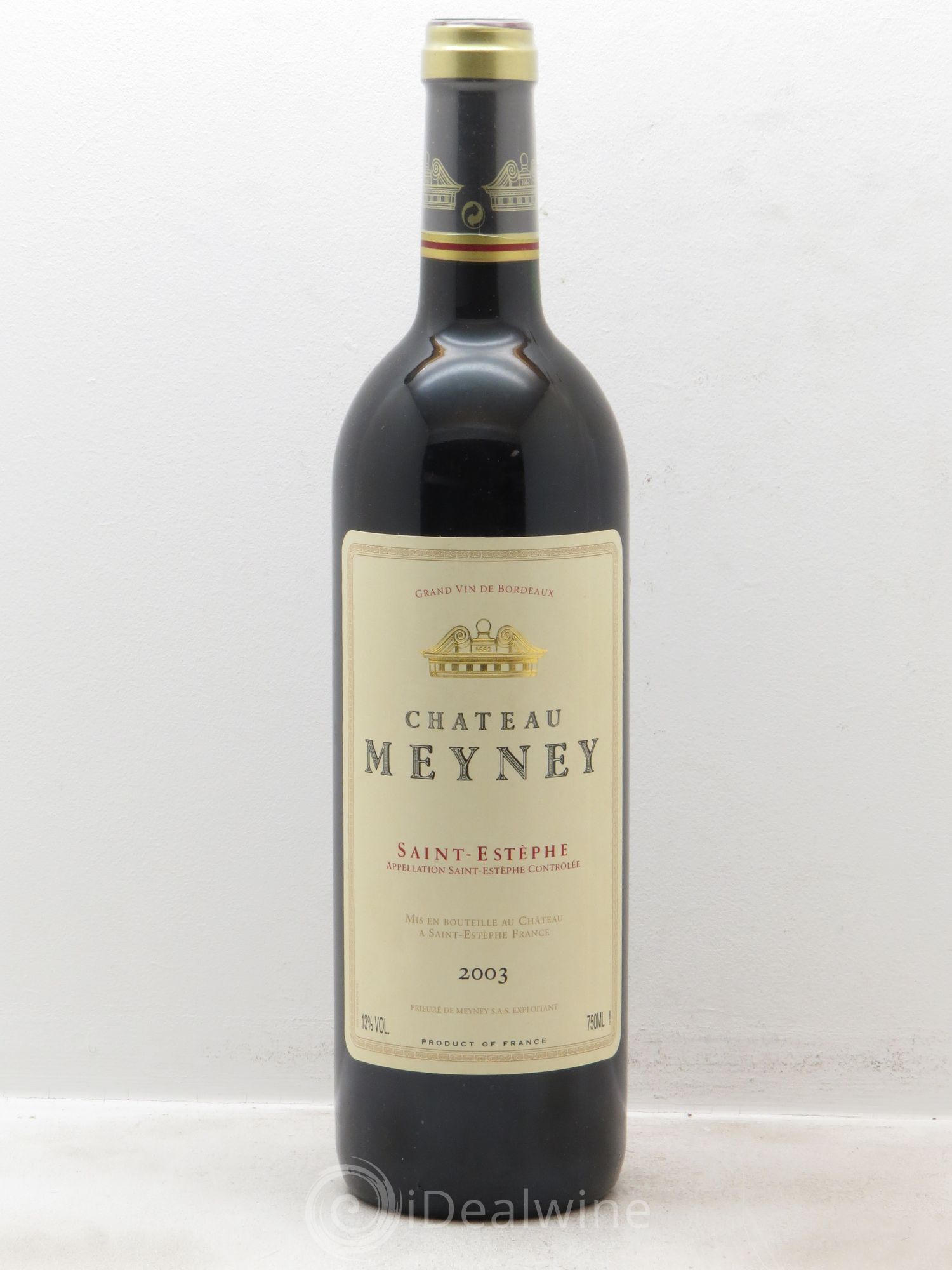 Château Meyney 2003 - Lot de 1 bouteille - 0
