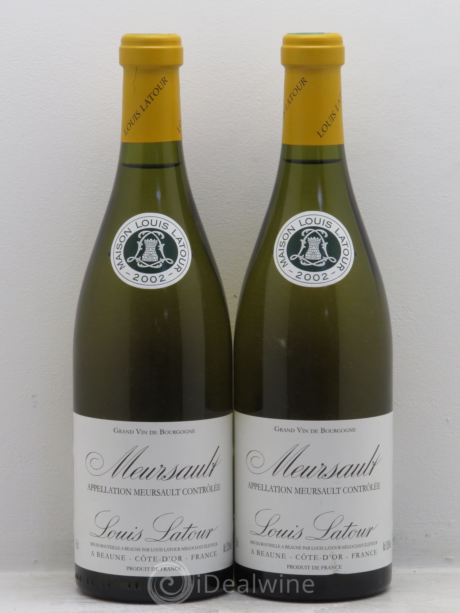 Meursault Louis Latour 2002 - Lot de 2 bouteilles - 0