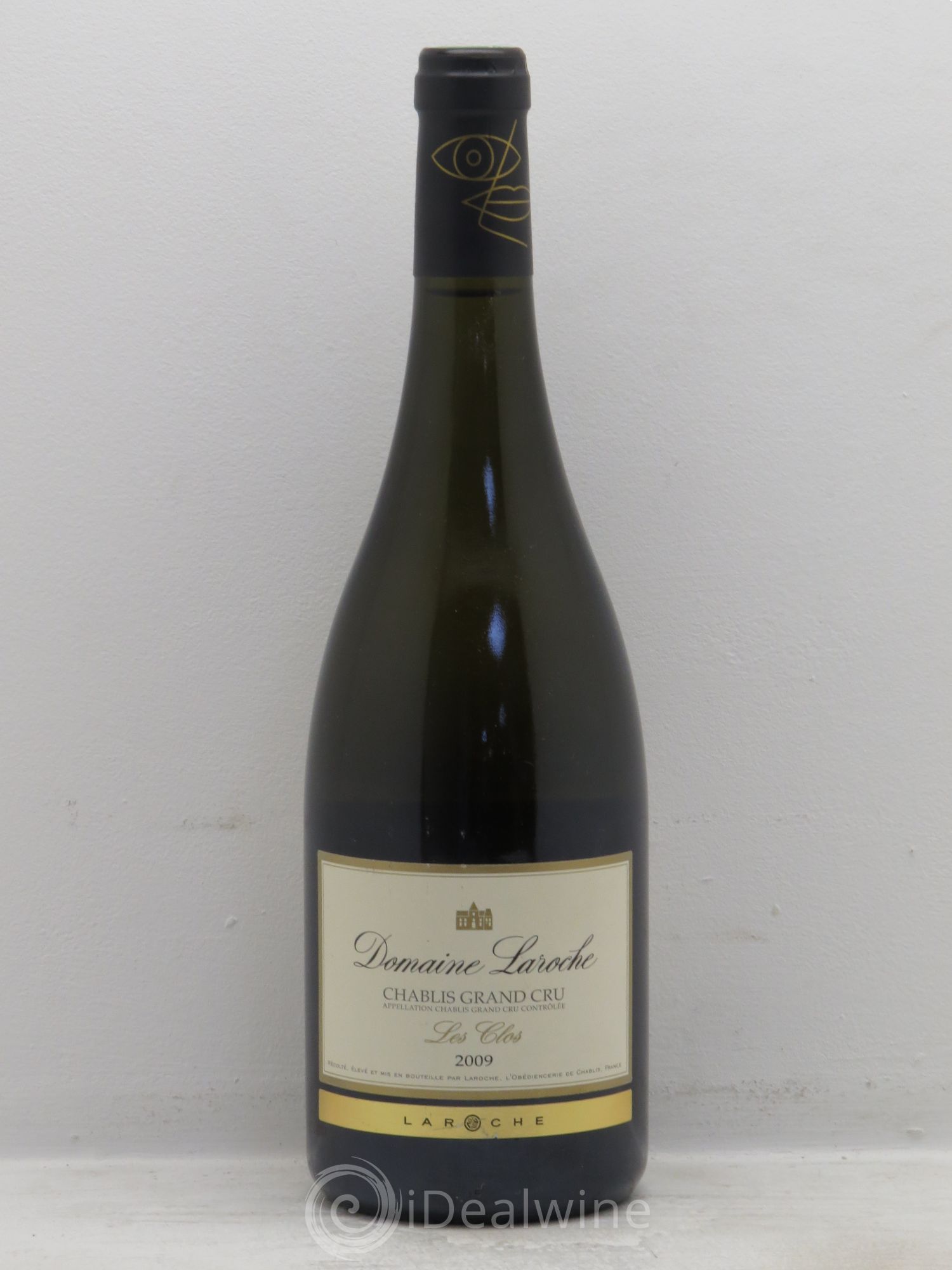 Chablis Grand Cru Les Clos Domaine Laroche 2009 - Lot de 1 bouteille - 0