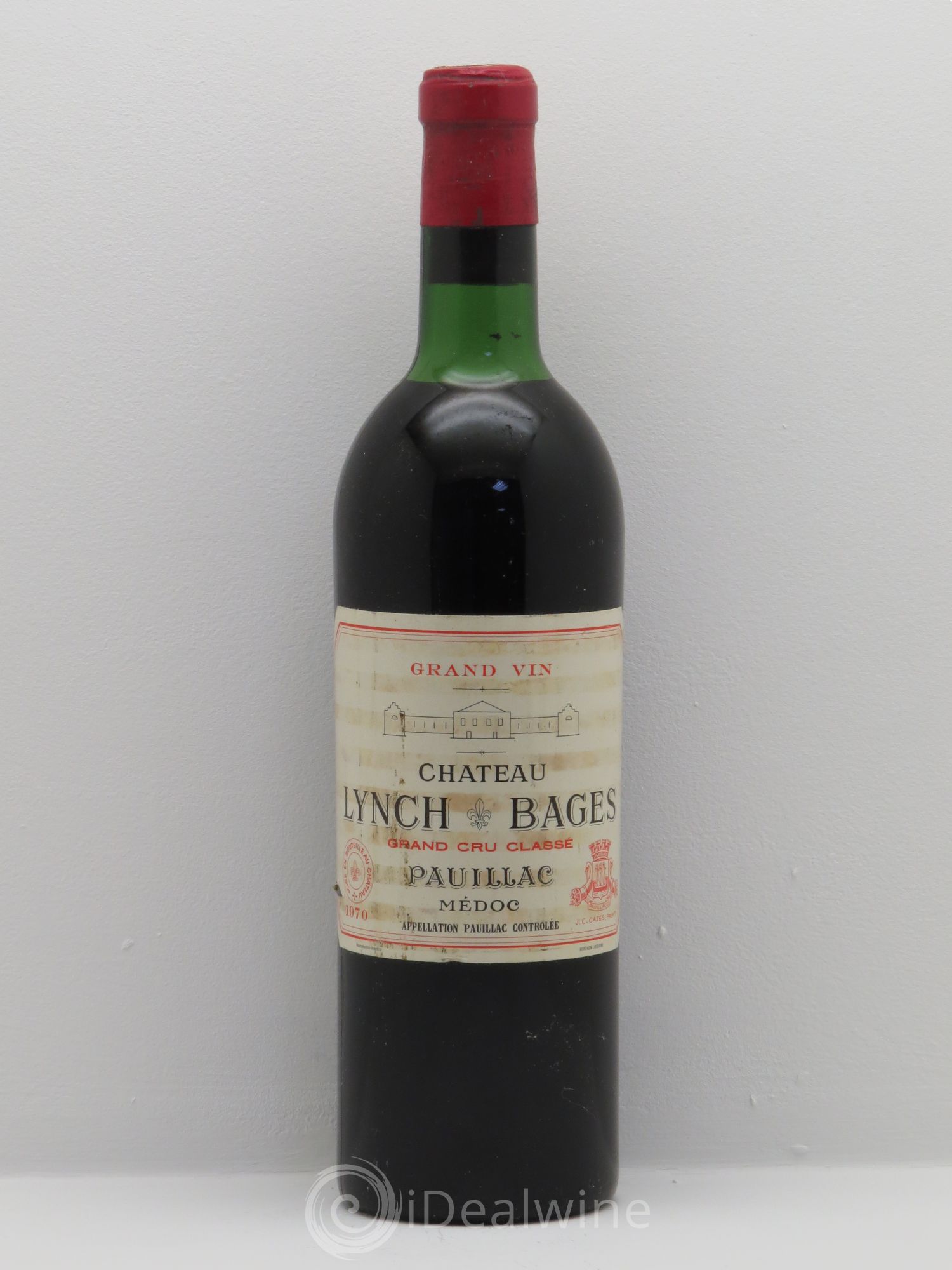 Château Lynch Bages 5ème Grand Cru Classé 1970 - Lot de 1 bouteille - 0