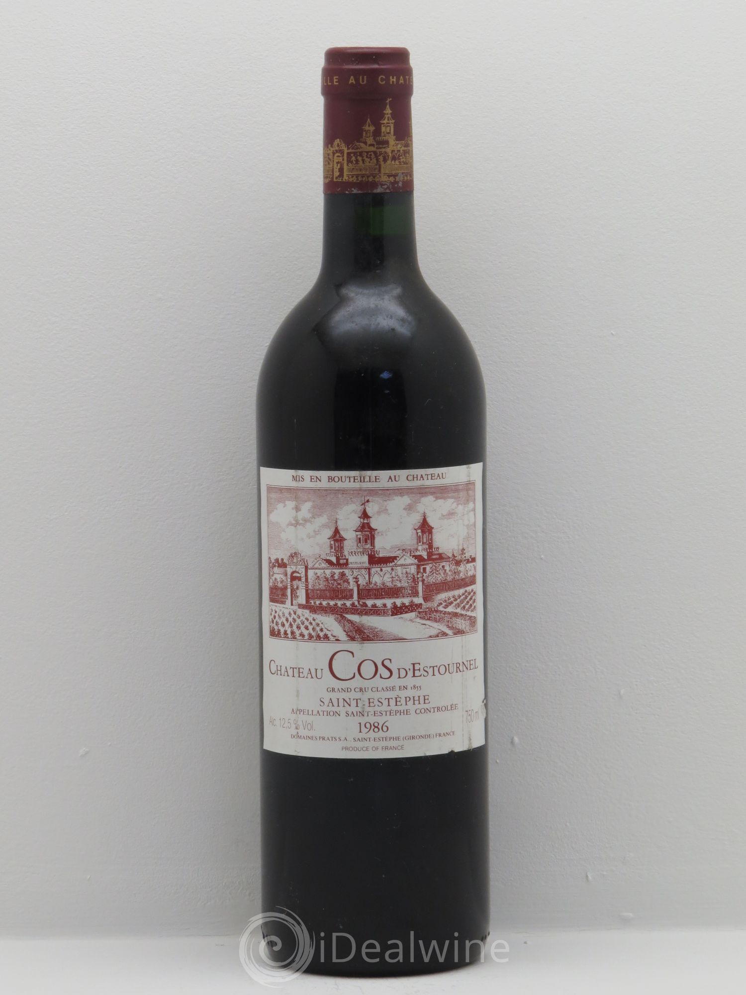 Cos d'Estournel 2ème Grand Cru Classé 1986 - Lot de 1 bouteille - 0