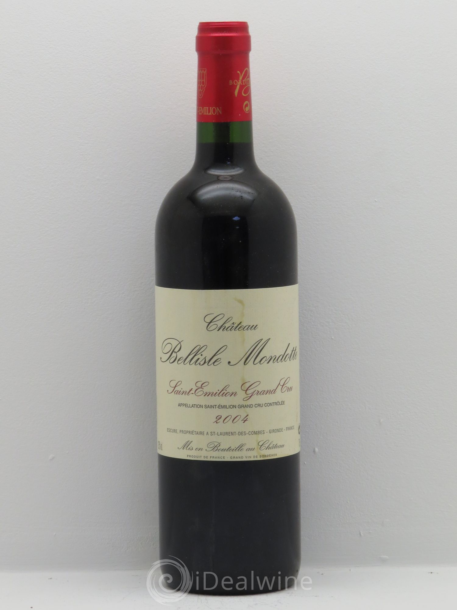 Château Bellisle Mondotte 2004 - Lot de 6 bouteilles - 0