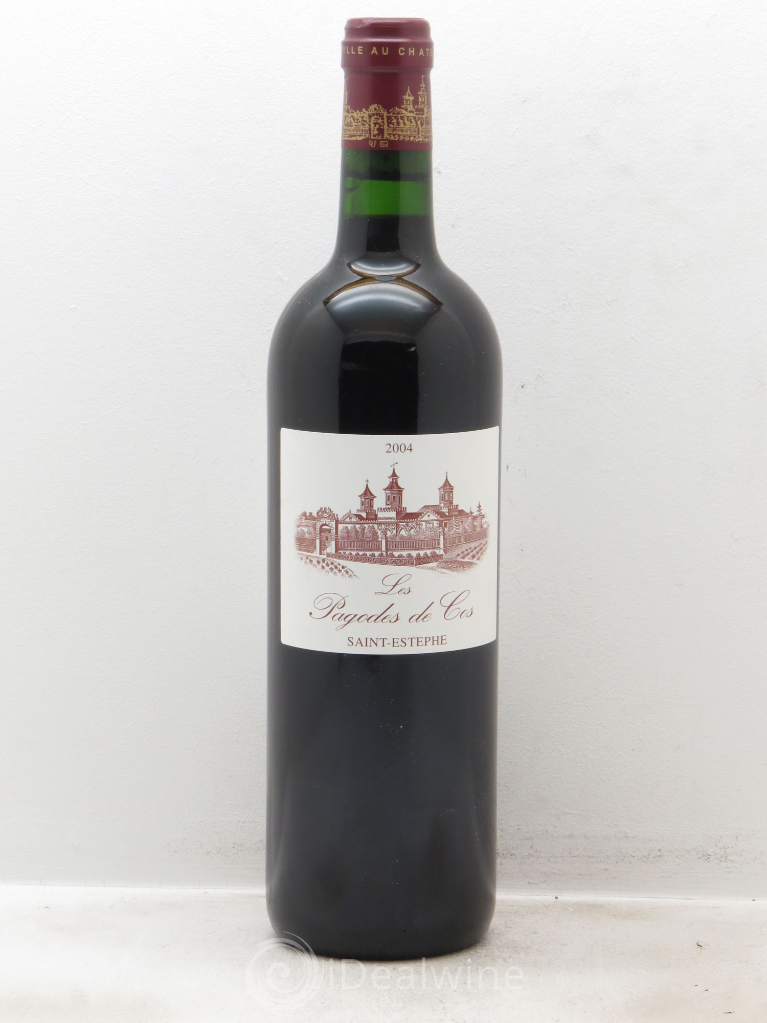 Les Pagodes de Cos Second Vin 2004 - Posten von 6 Flaschen - 0