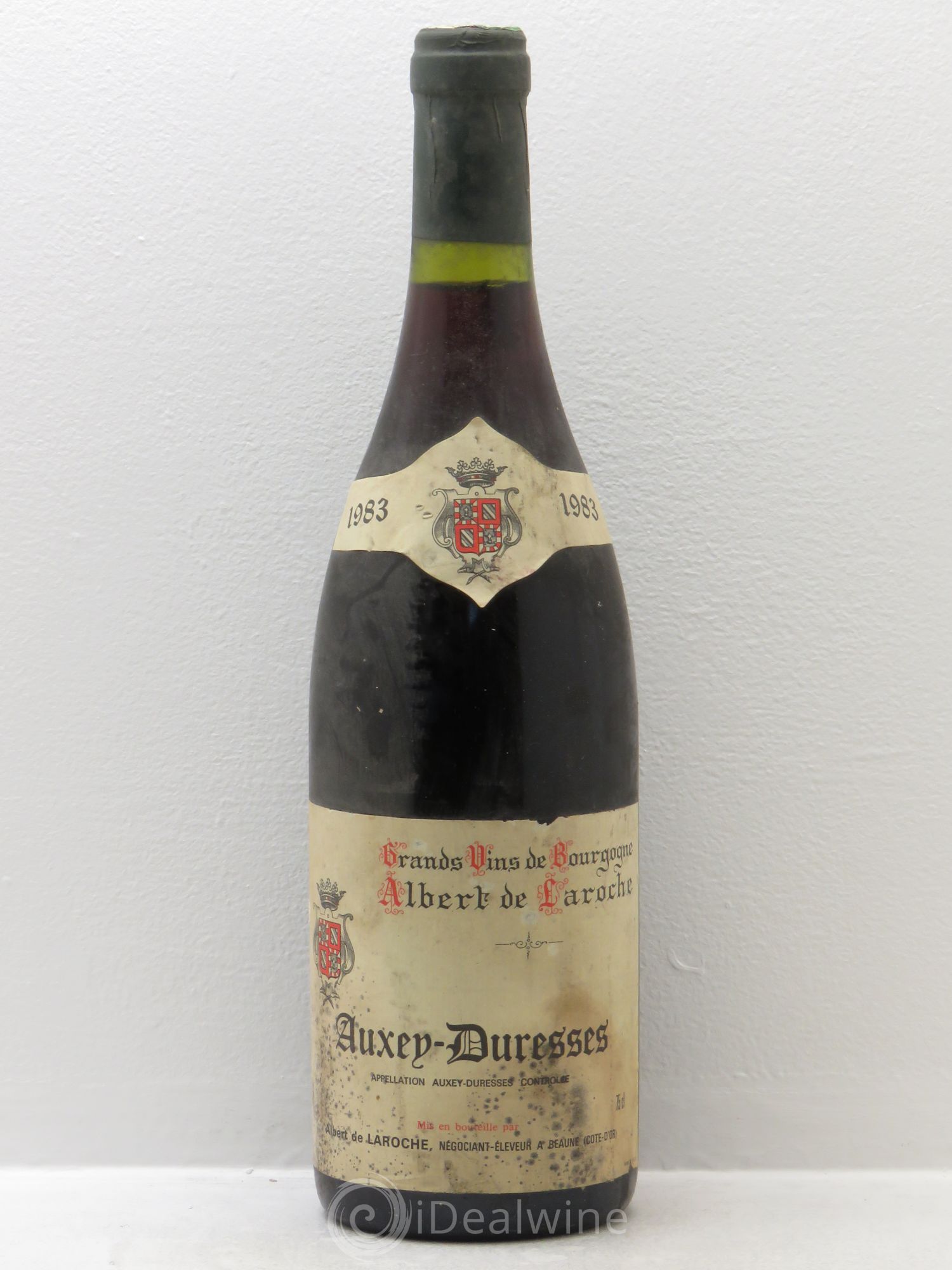 Auxey-Duresses Albert de Laroche 1983 - Lot de 1 bouteille - 0