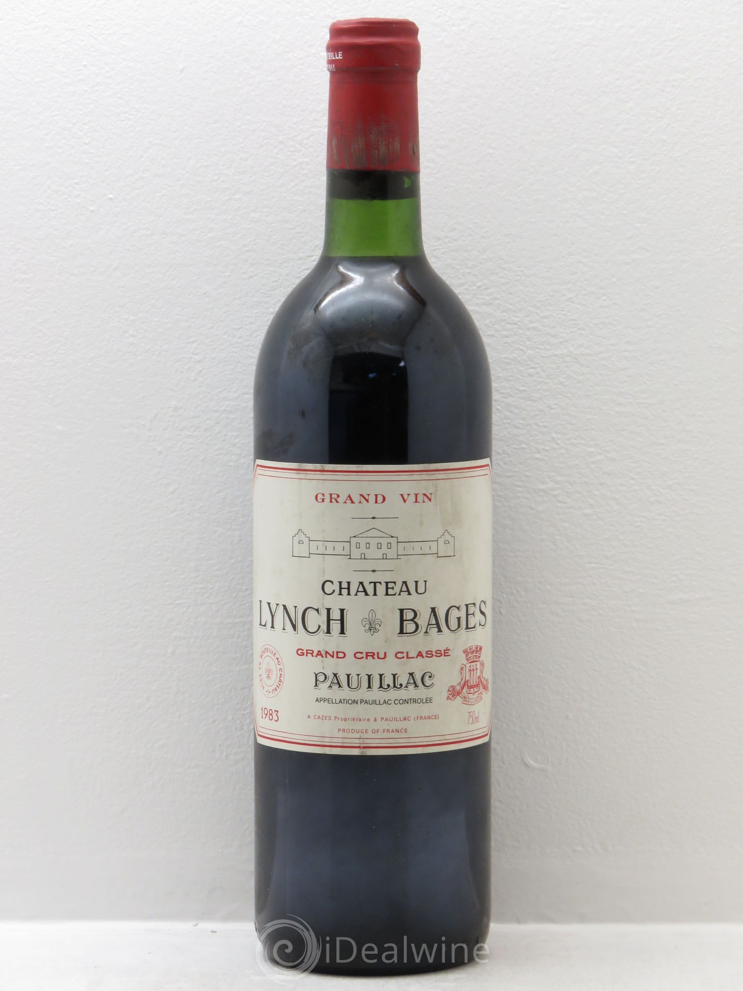 Château Lynch Bages 5ème Grand Cru Classé 1983 - Lot de 1 bouteille - 0