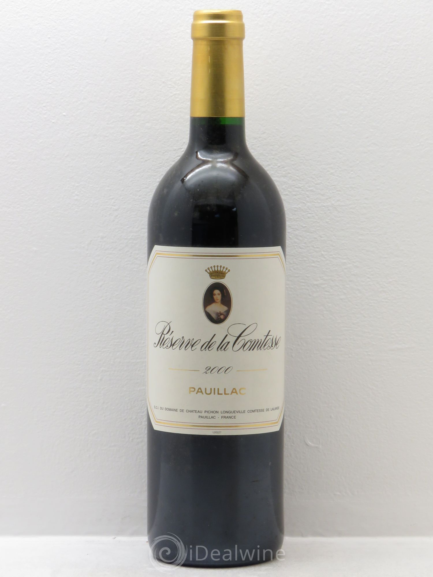 Réserve de la Comtesse Second Vin 2000 - Lot de 1 bouteille - 0