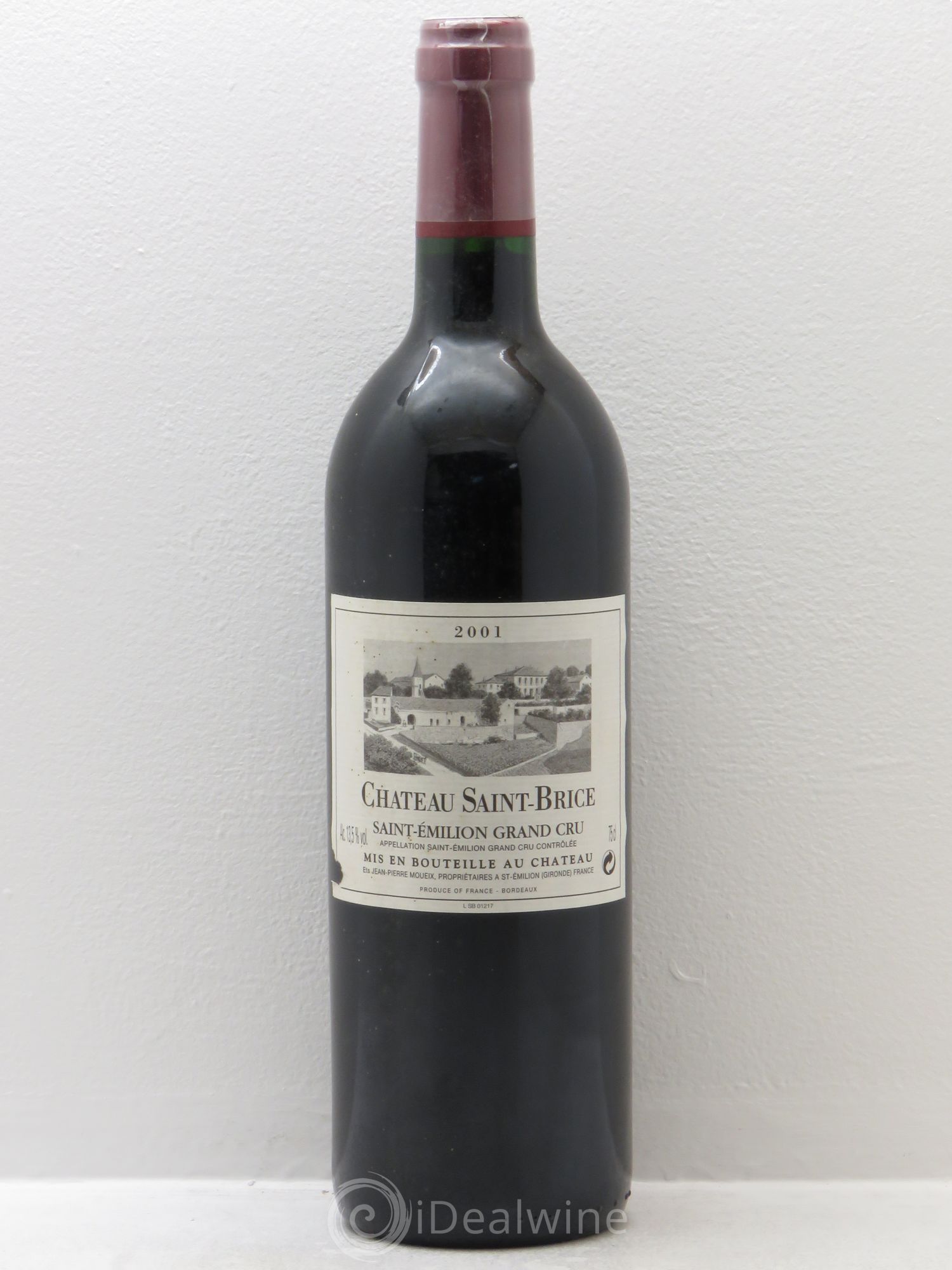 Saint-Émilion Château Saint Brice 2001 - Posten von 6 Flaschen - 0