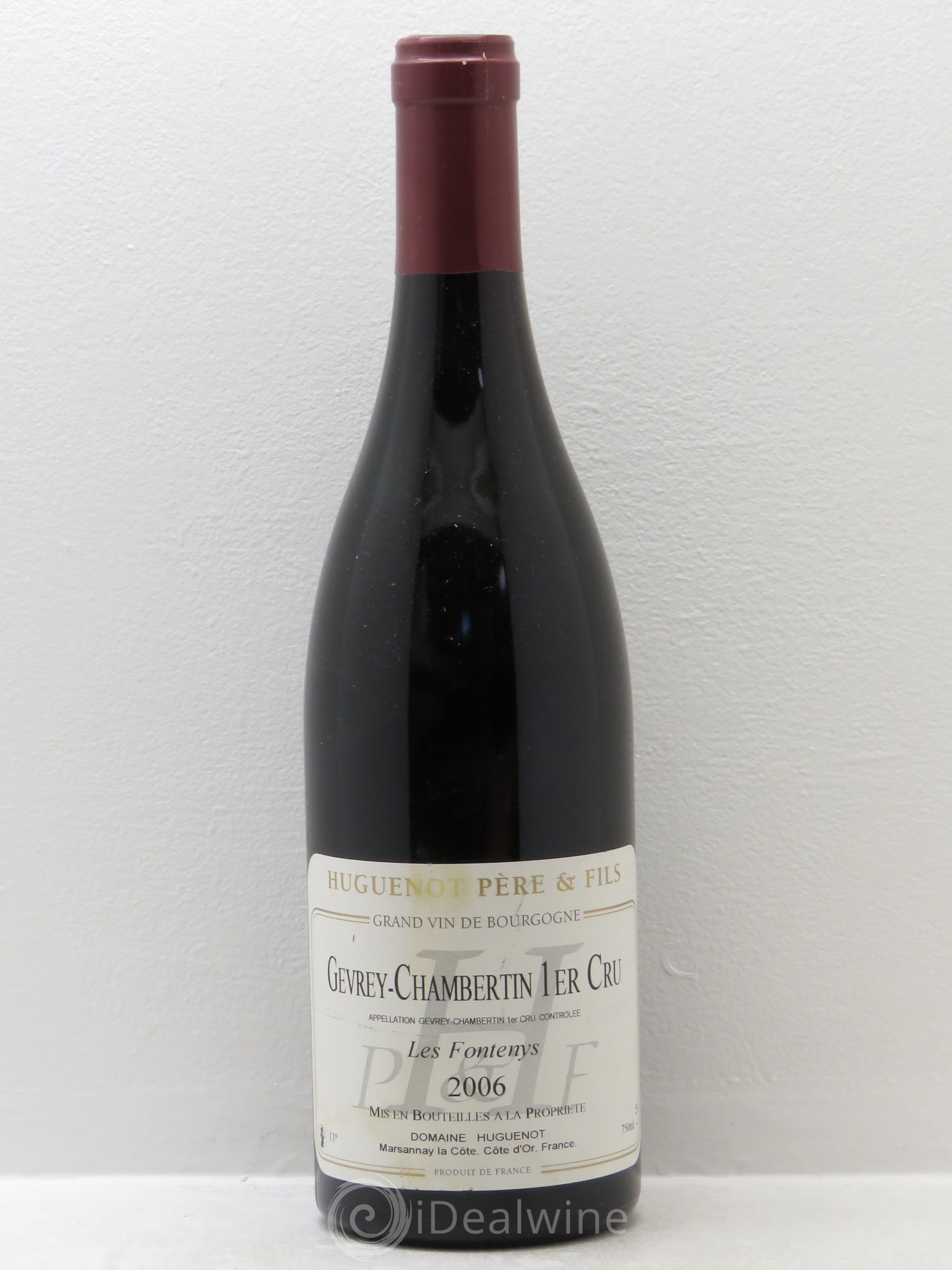 Gevrey-Chambertin 1er Cru Les Fontenyss Huguenot 2006 - Posten von 1 Flasche - 0
