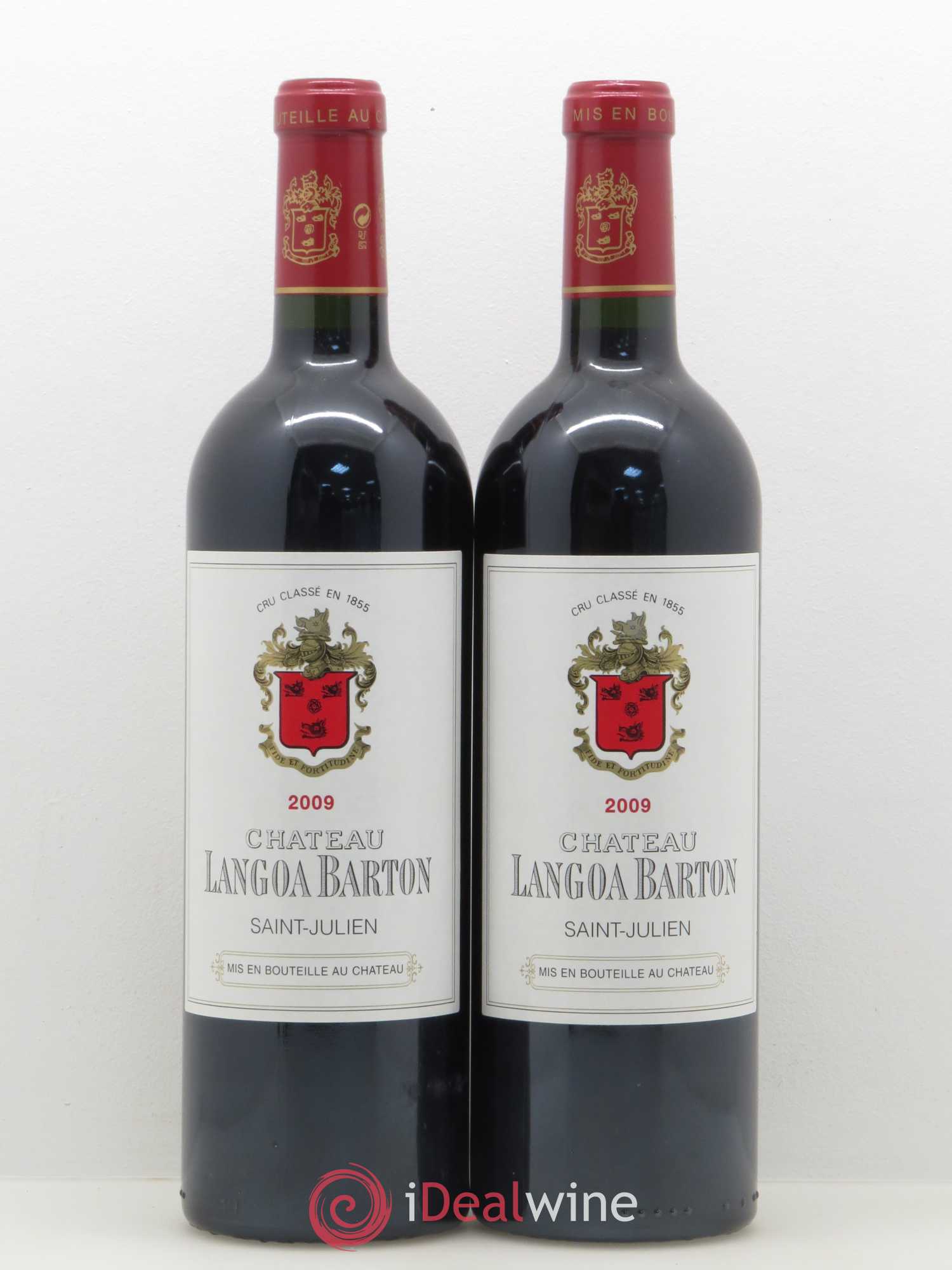 Château Langoa Barton 3ème Grand Cru Classé 2009 - Lot of 2 bottles - 0