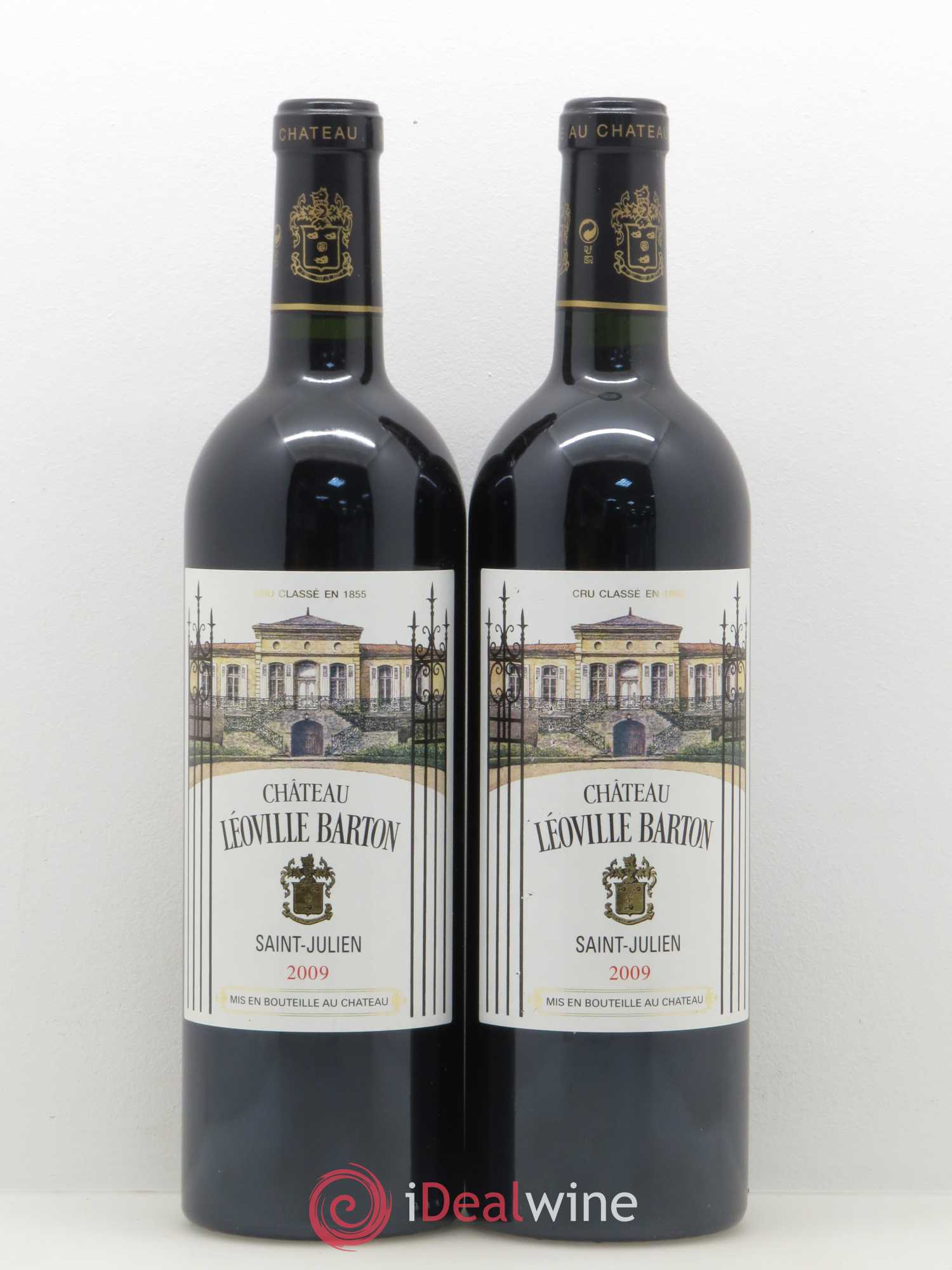 Château Léoville Barton 2ème Grand Cru Classé 2009 - Lot de 2 bouteilles - 0