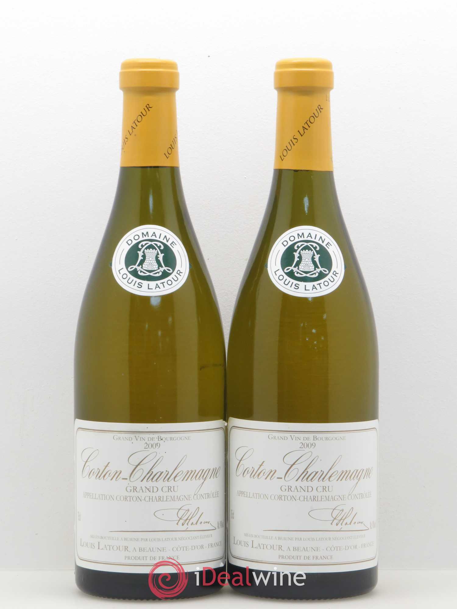 Corton-Charlemagne Grand Cru Louis Latour 2009 - Lot de 2 bouteilles - 0