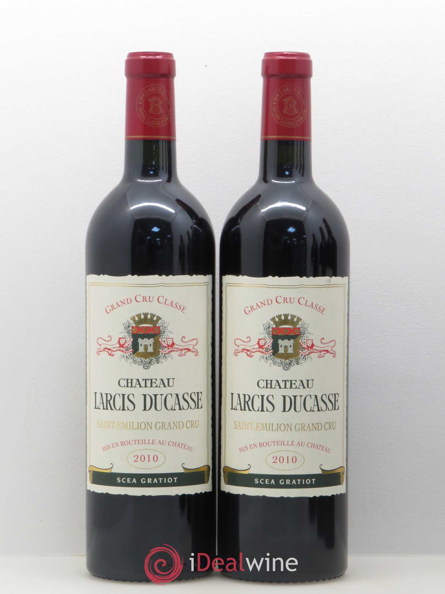 Château Larcis Ducasse 1er Grand Cru Classé B 2010 - Lot de 5 bouteilles - 2