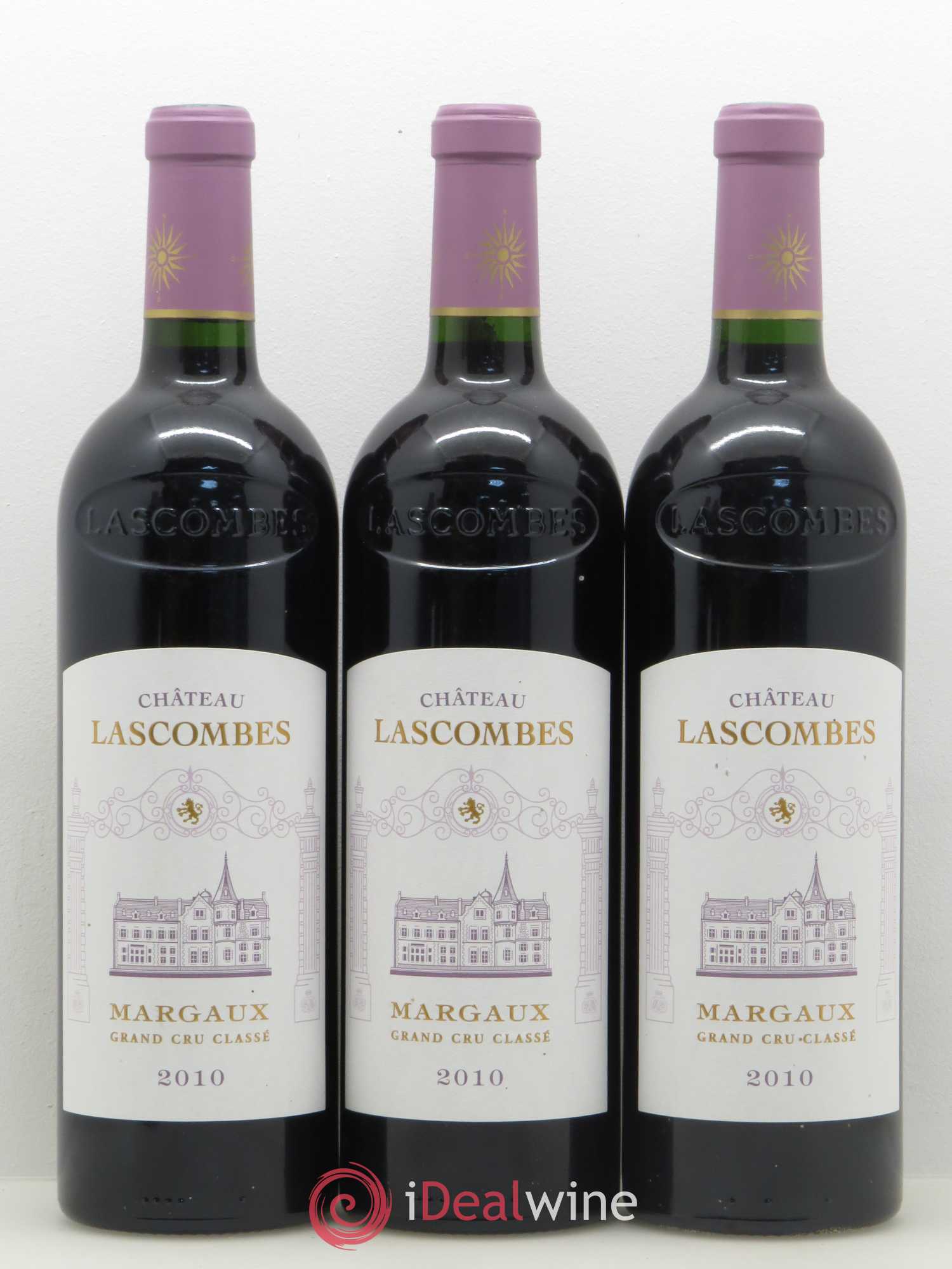 Château Lascombes 2ème Grand Cru Classé 2010 - Lot de 5 bouteilles - 1