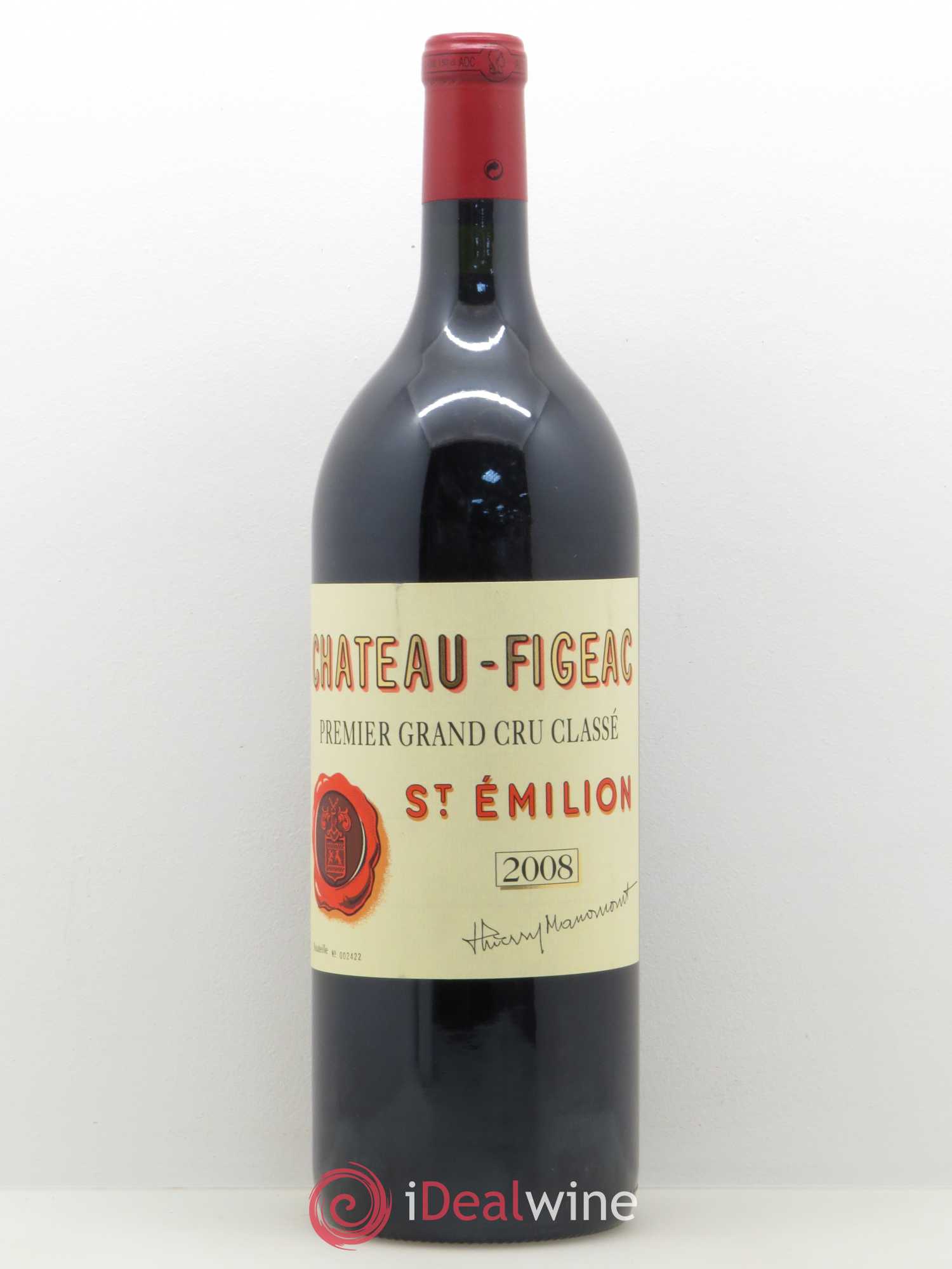 Château Figeac 1er Grand Cru Classé A 2008 - Lot de 1 magnum - 0