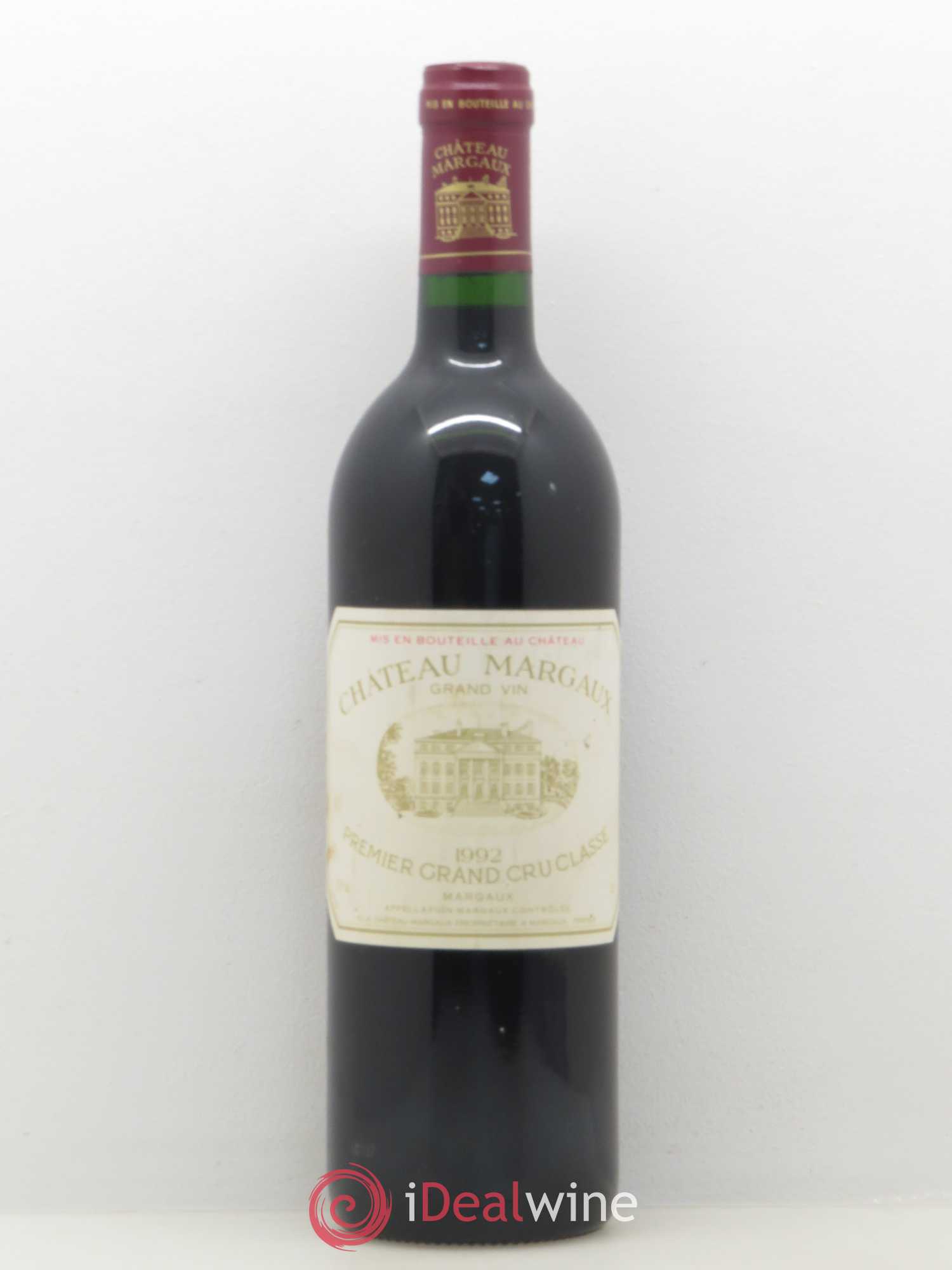Château Margaux 1er Grand Cru Classé 1992 - Lot de 1 bouteille - 0