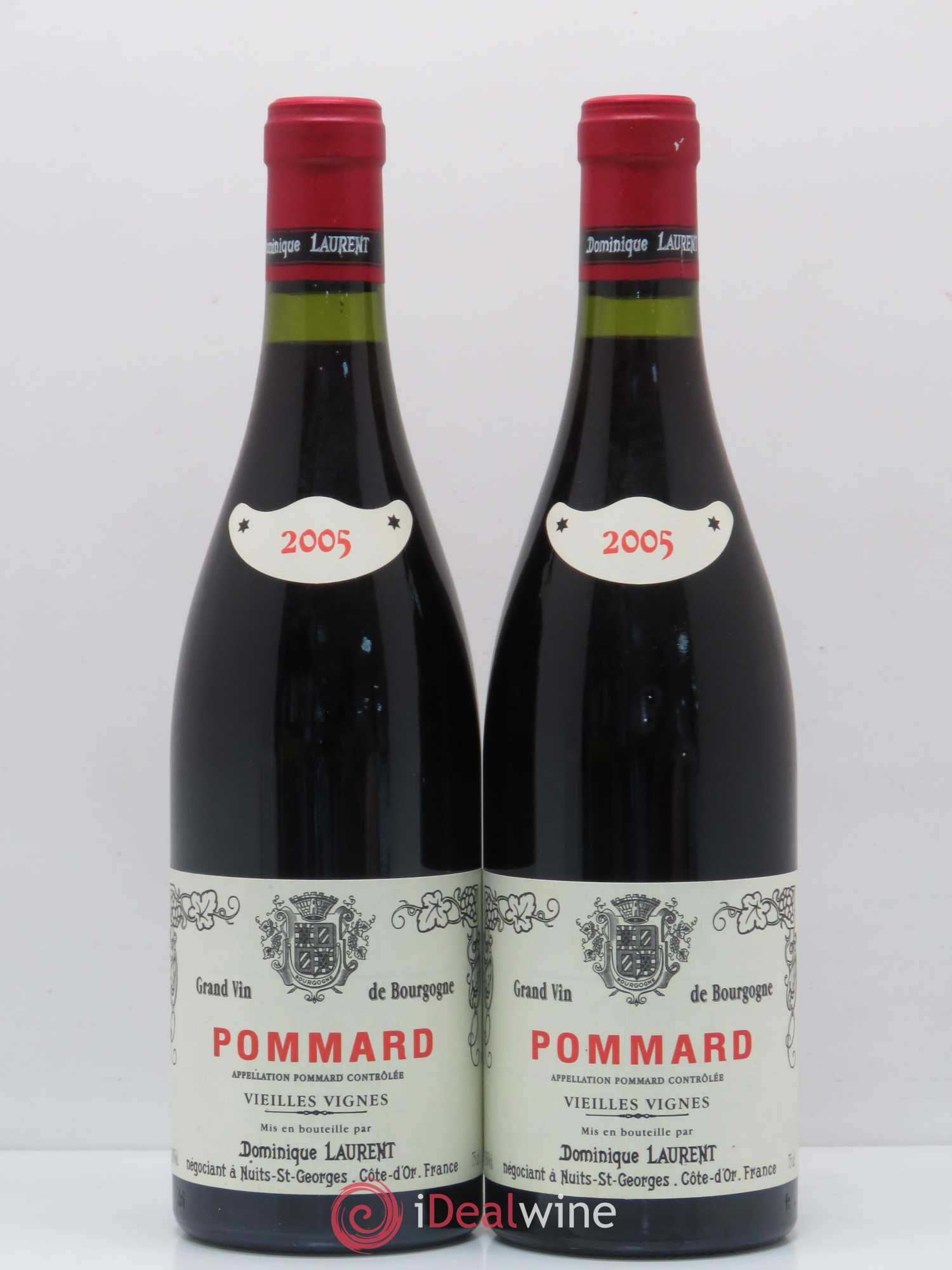 Pommard Vieilles Vignes Dominique Laurent 2005 - Lot de 2 bouteilles - 0