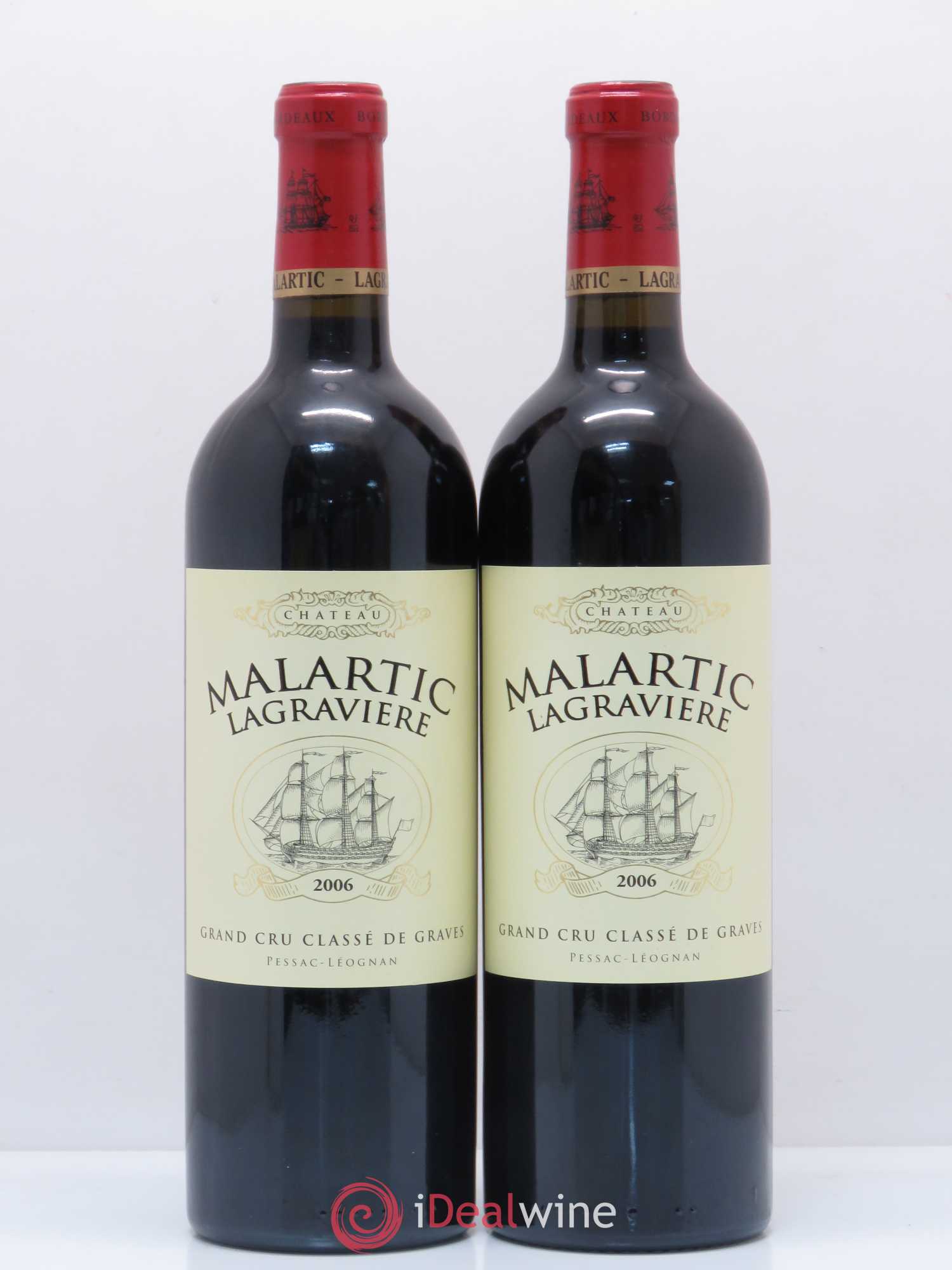 Château Malartic-Lagravière Cru Classé de Graves 2006 - Lot de 2 bouteilles - 0