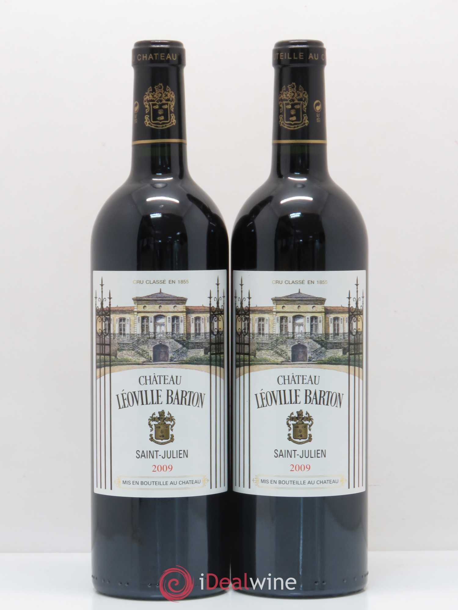 Château Léoville Barton 2ème Grand Cru Classé 2009 - Lot de 2 bouteilles - 0
