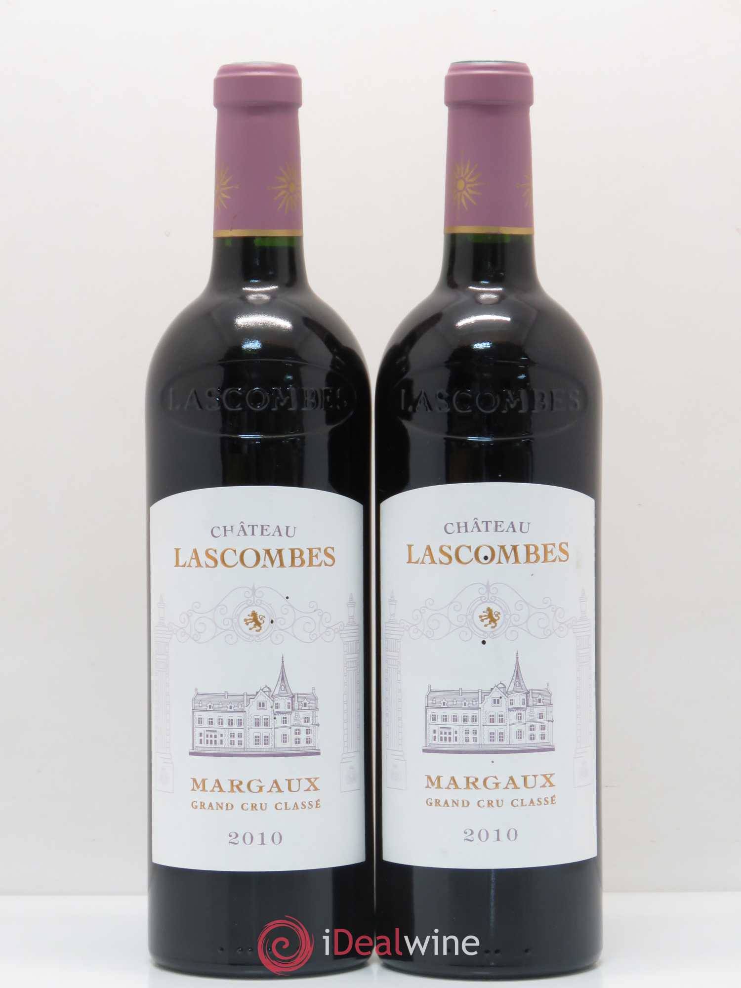 Château Lascombes 2ème Grand Cru Classé 2010 - Lot de 2 bouteilles - 0