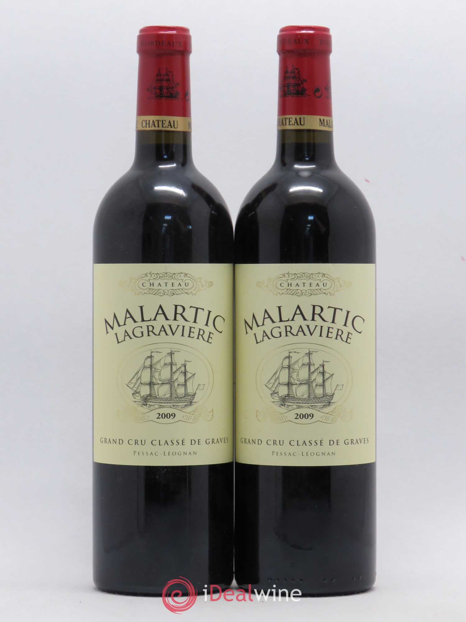 Château Malartic-Lagravière Cru Classé de Graves 2009 - Lot de 2 bouteilles - 0