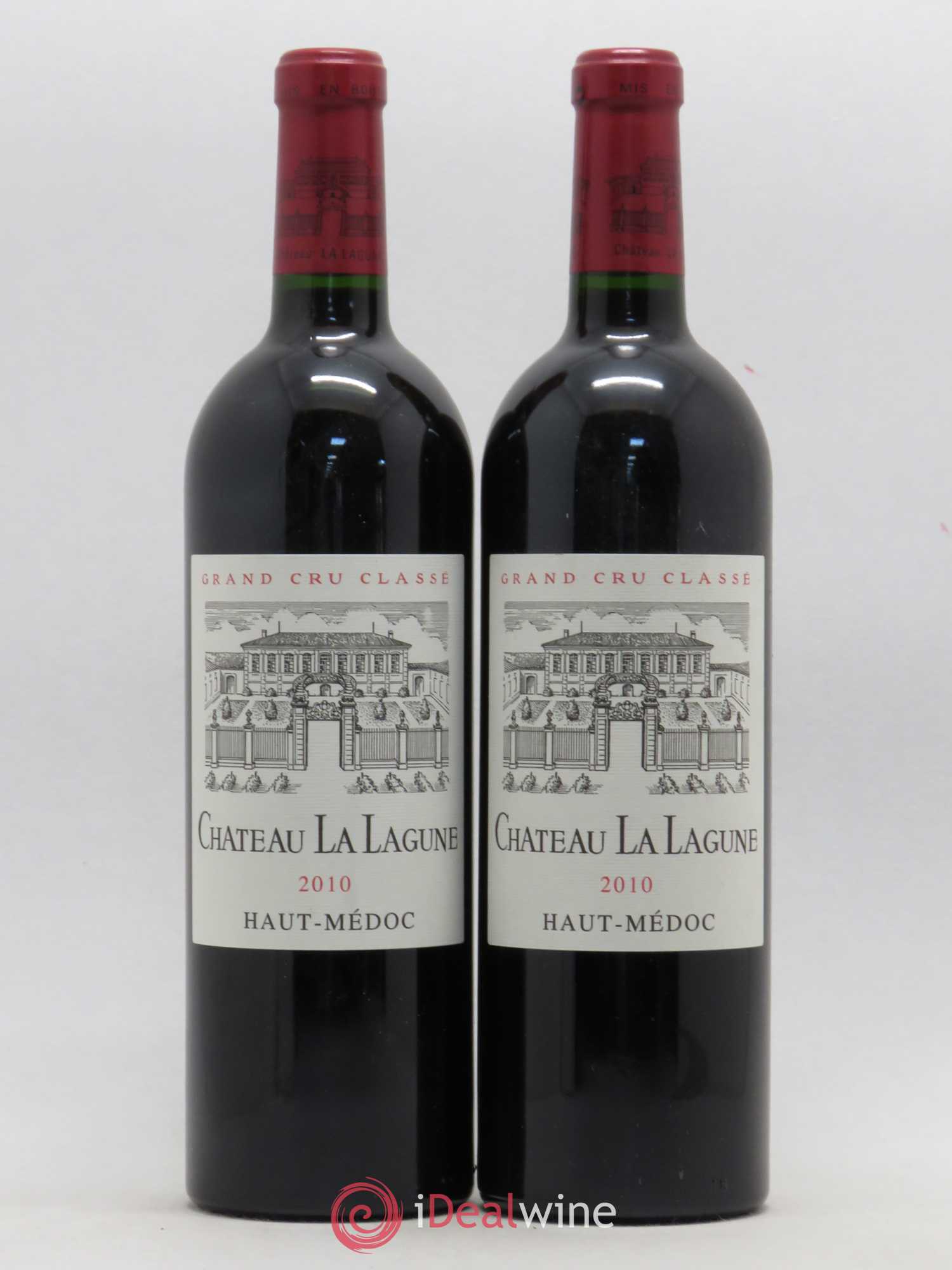 Château la Lagune 3ème Grand Cru Classé 2010 - Lot de 2 bouteilles - 0