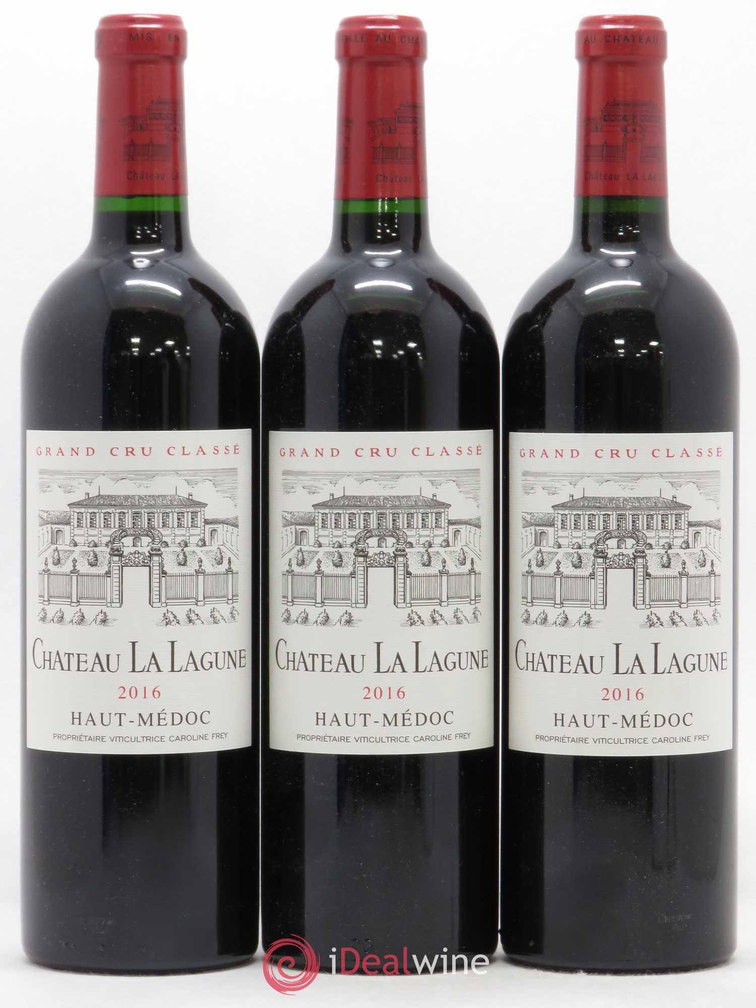 Château la Lagune 3ème Grand Cru Classé 2016 - Lot de 3 bouteilles - 0