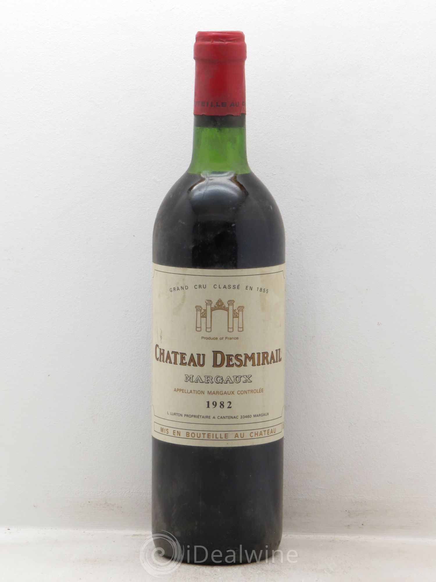 Château Desmirail 3ème Grand Cru Classé 1982 - Lot de 1 bouteille - 0