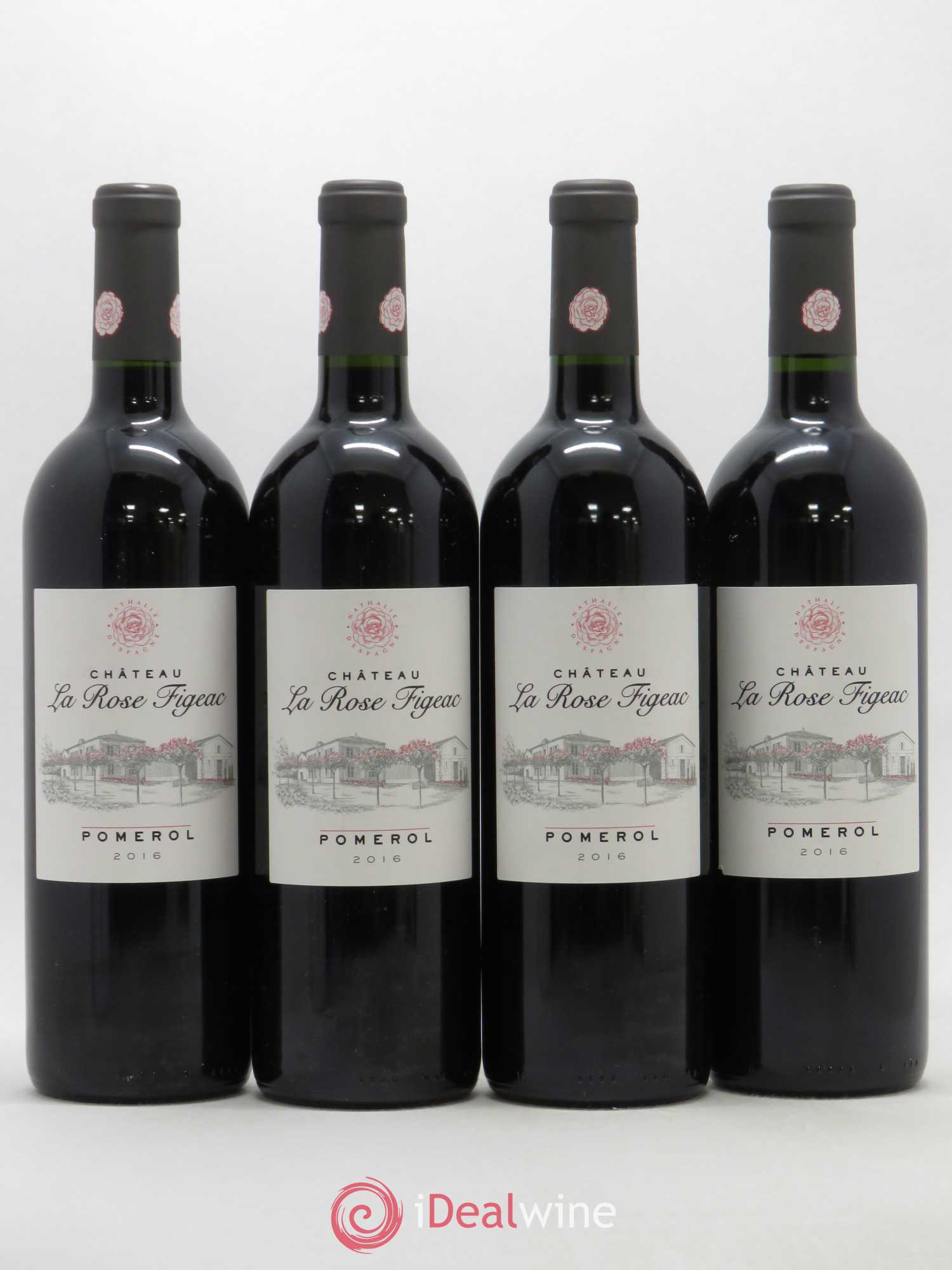 Château la Rose Figeac 2016 - Lot de 4 bouteilles - 0