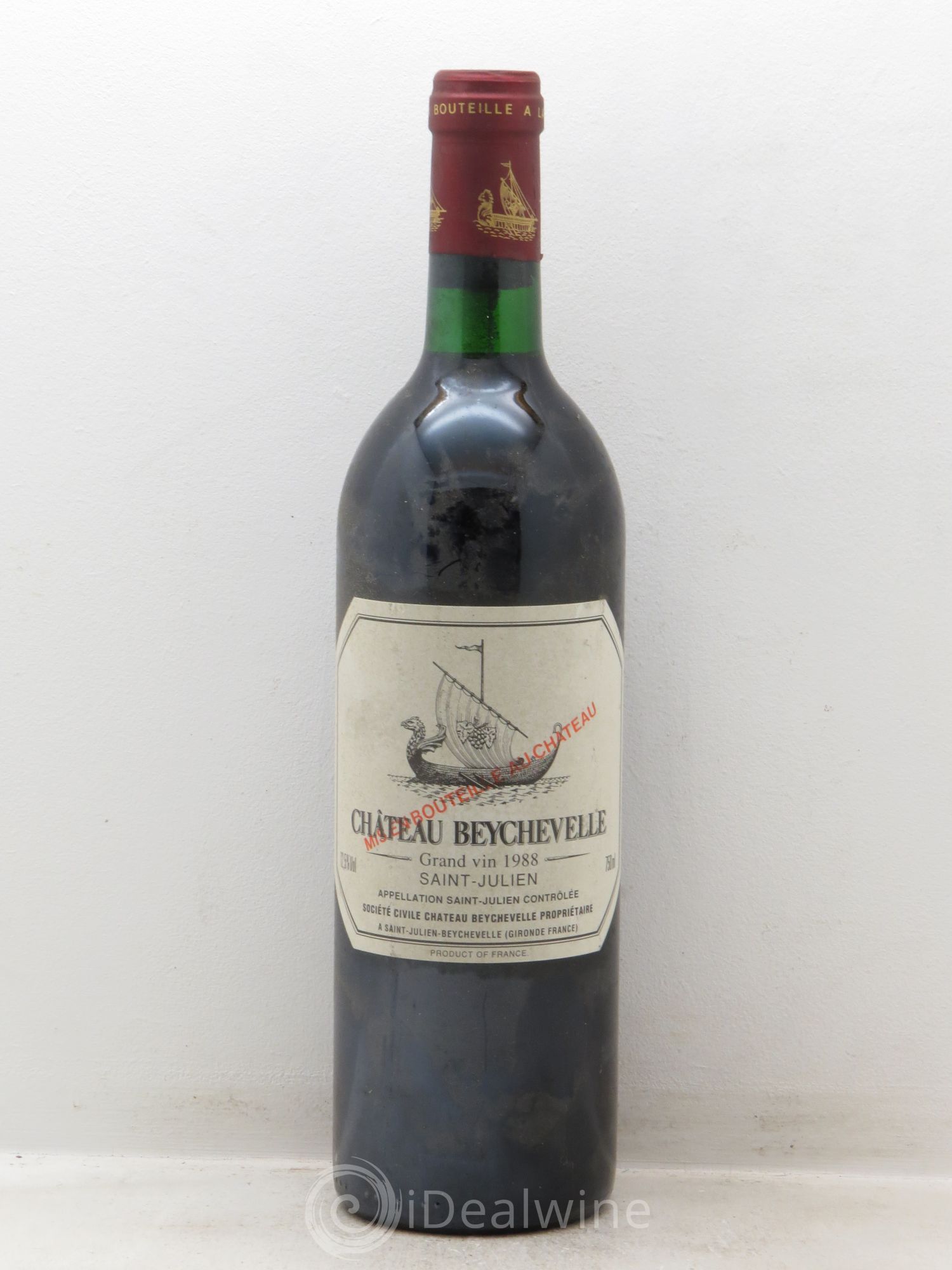 Château Beychevelle 4ème Grand Cru Classé 1988 - Lot de 1 bouteille - 0
