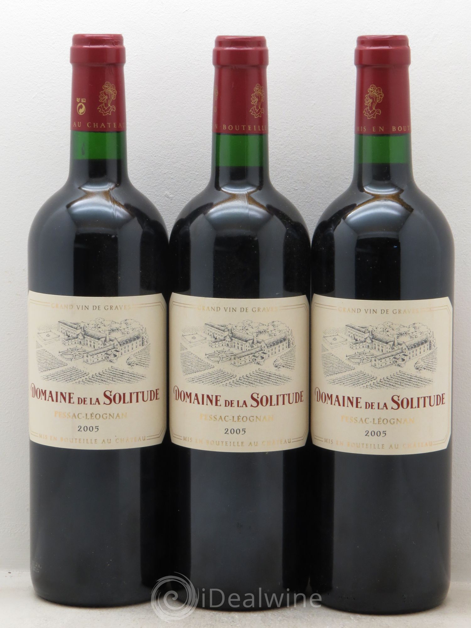 Domaine de la Solitude null 2005 - Lot of 3 bottles - 0