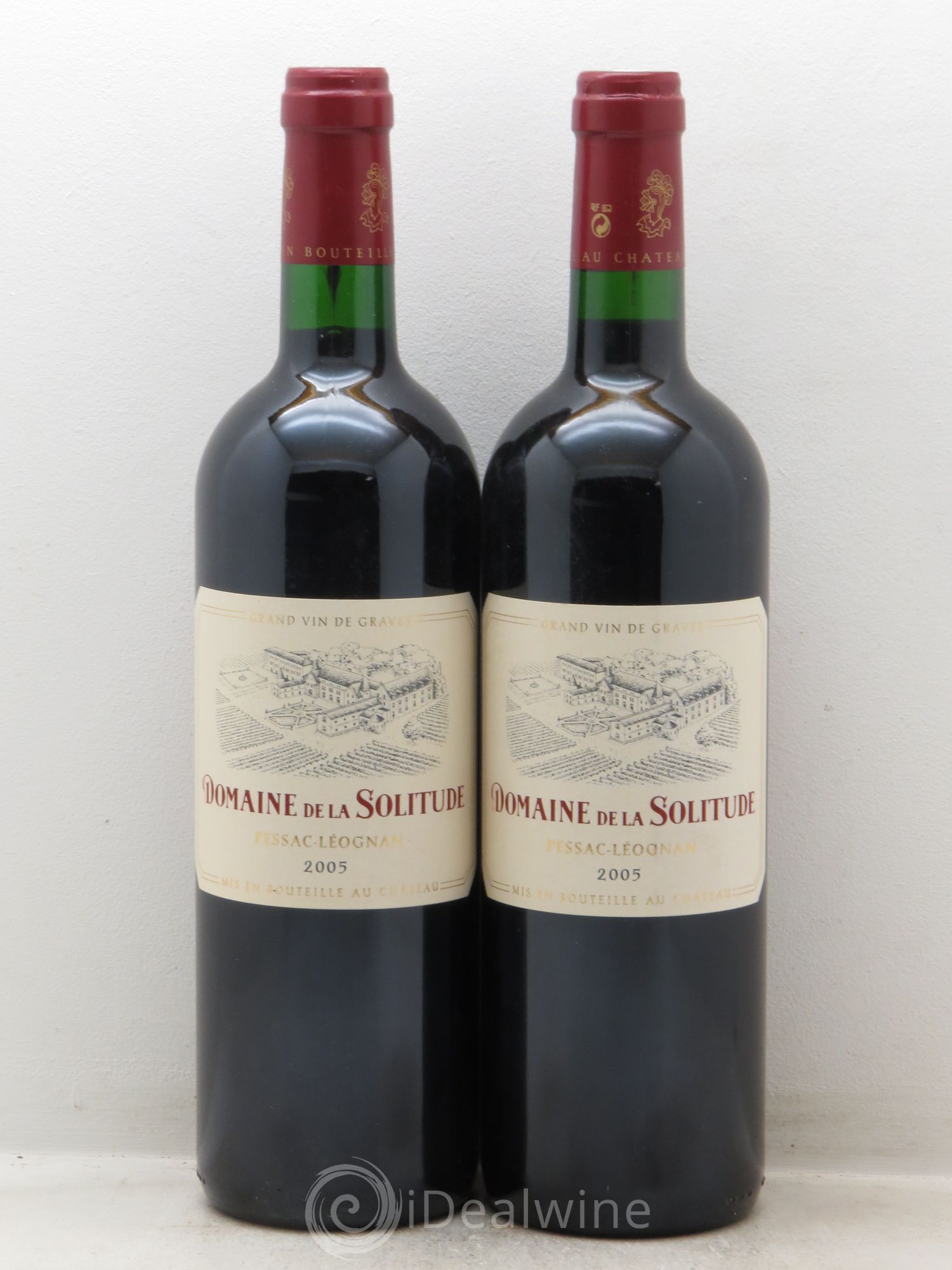 Domaine de la Solitude null 2005 - Lot of 2 bottles - 0