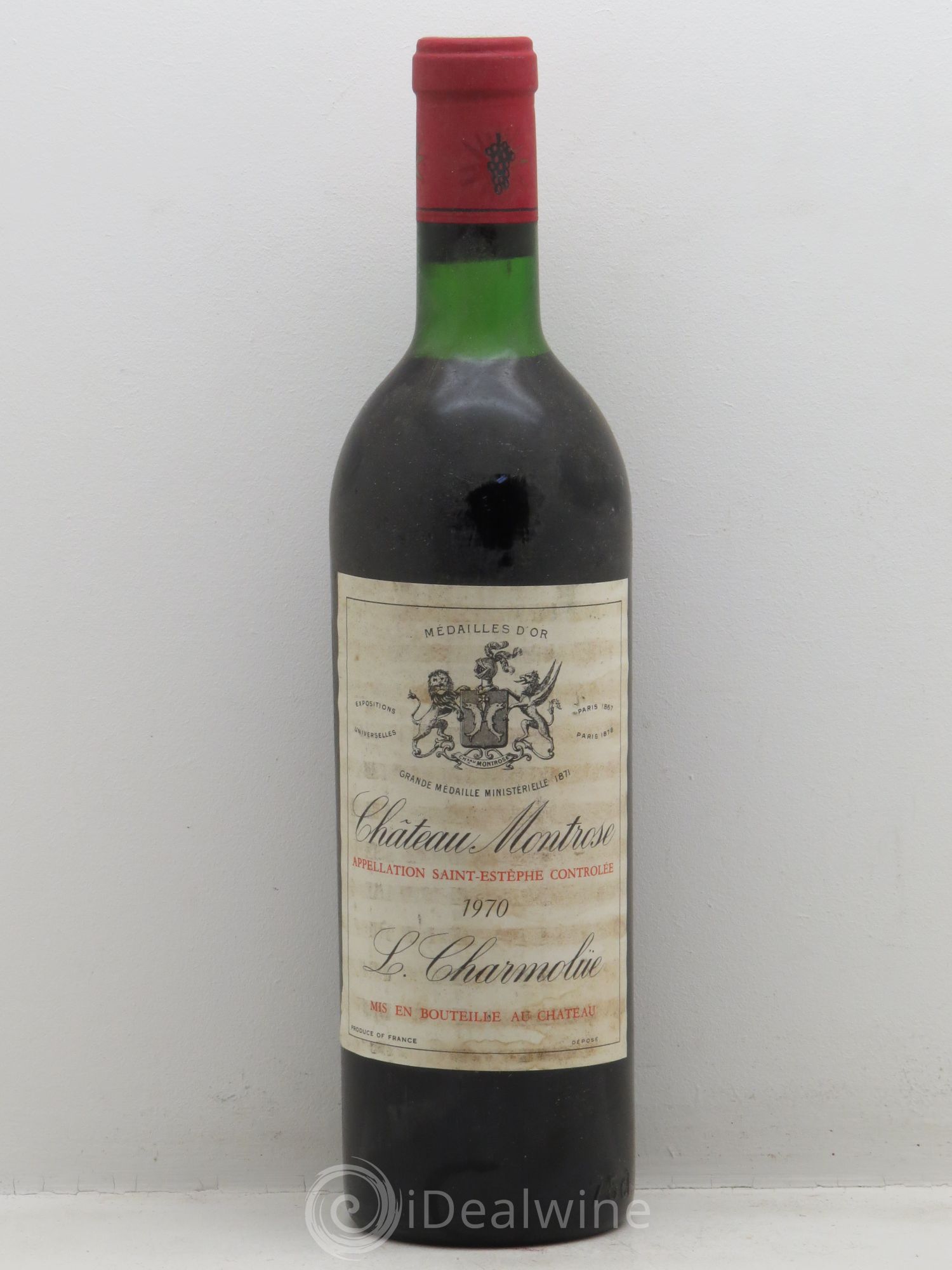 Château Montrose 2ème Grand Cru Classé 1970 - Lot de 1 bouteille - 0