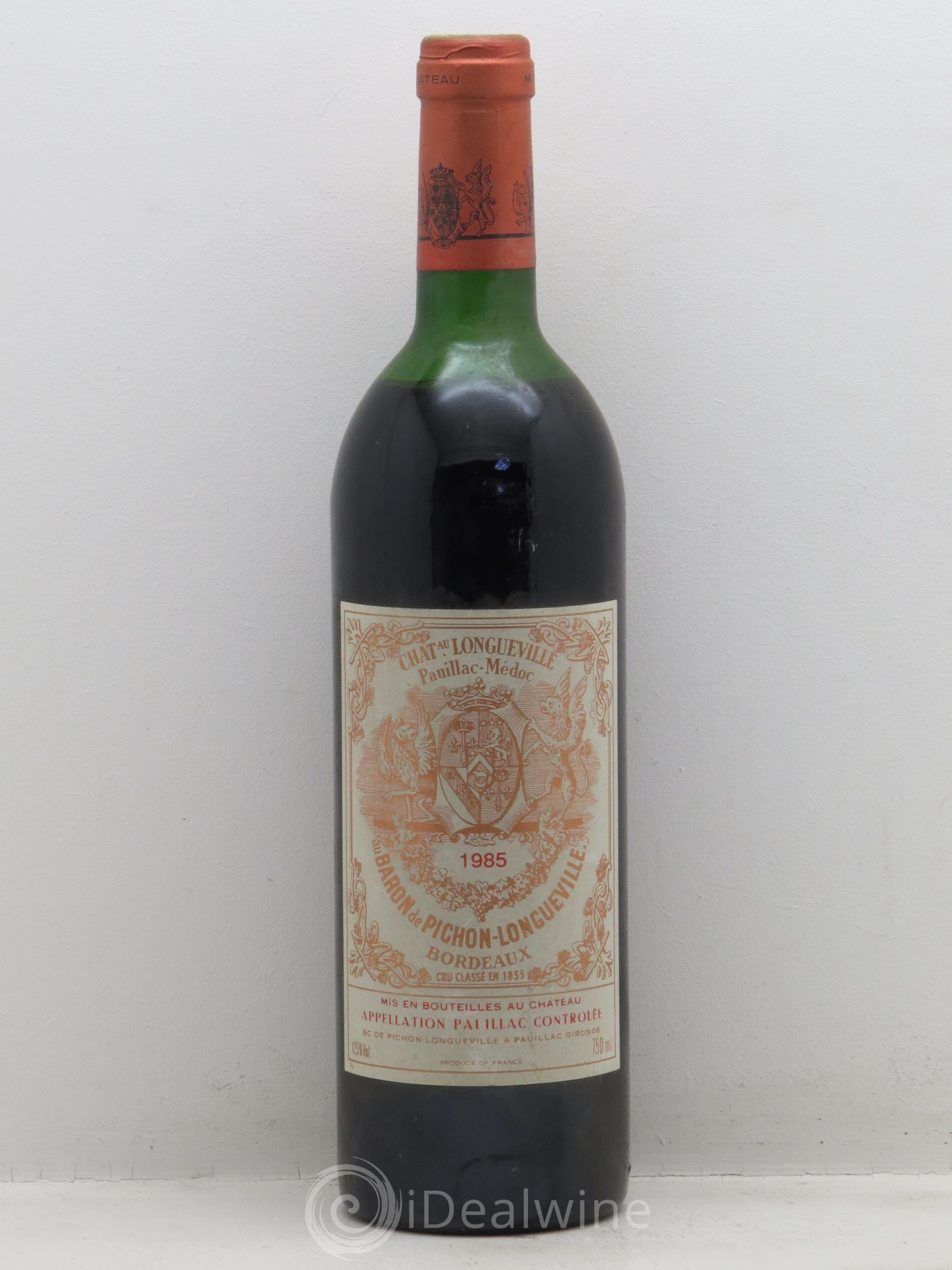 Pichon Longueville Baron 2ème Grand Cru Classé 1985 - Lot de 1 bouteille - 0