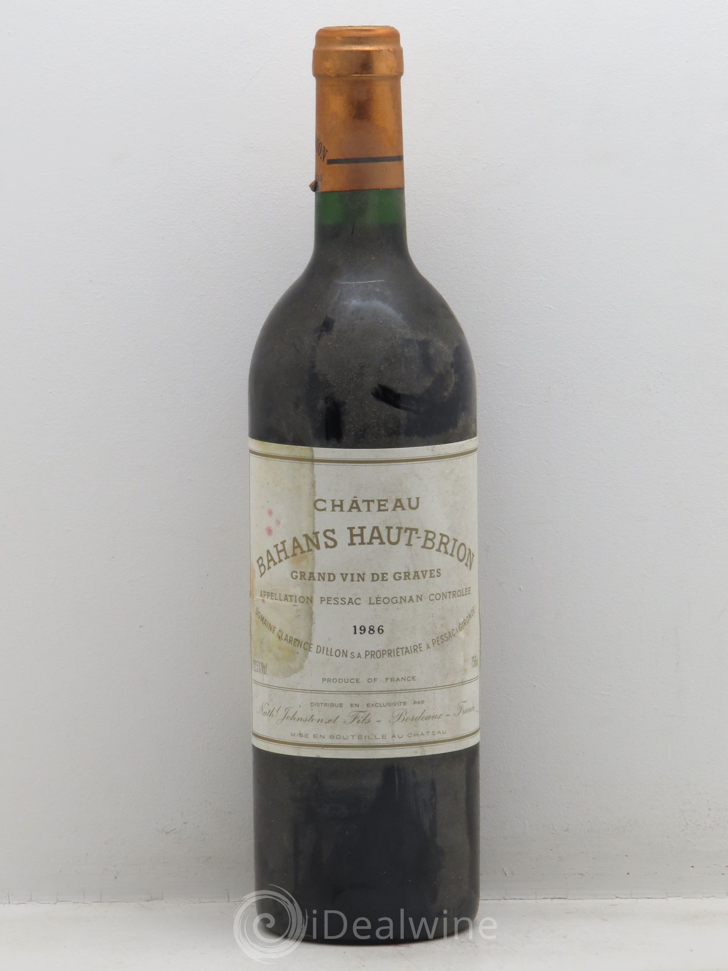 Clarence (Bahans) de Haut-Brion Second Vin 1986 - Lot de 1 bouteille - 0
