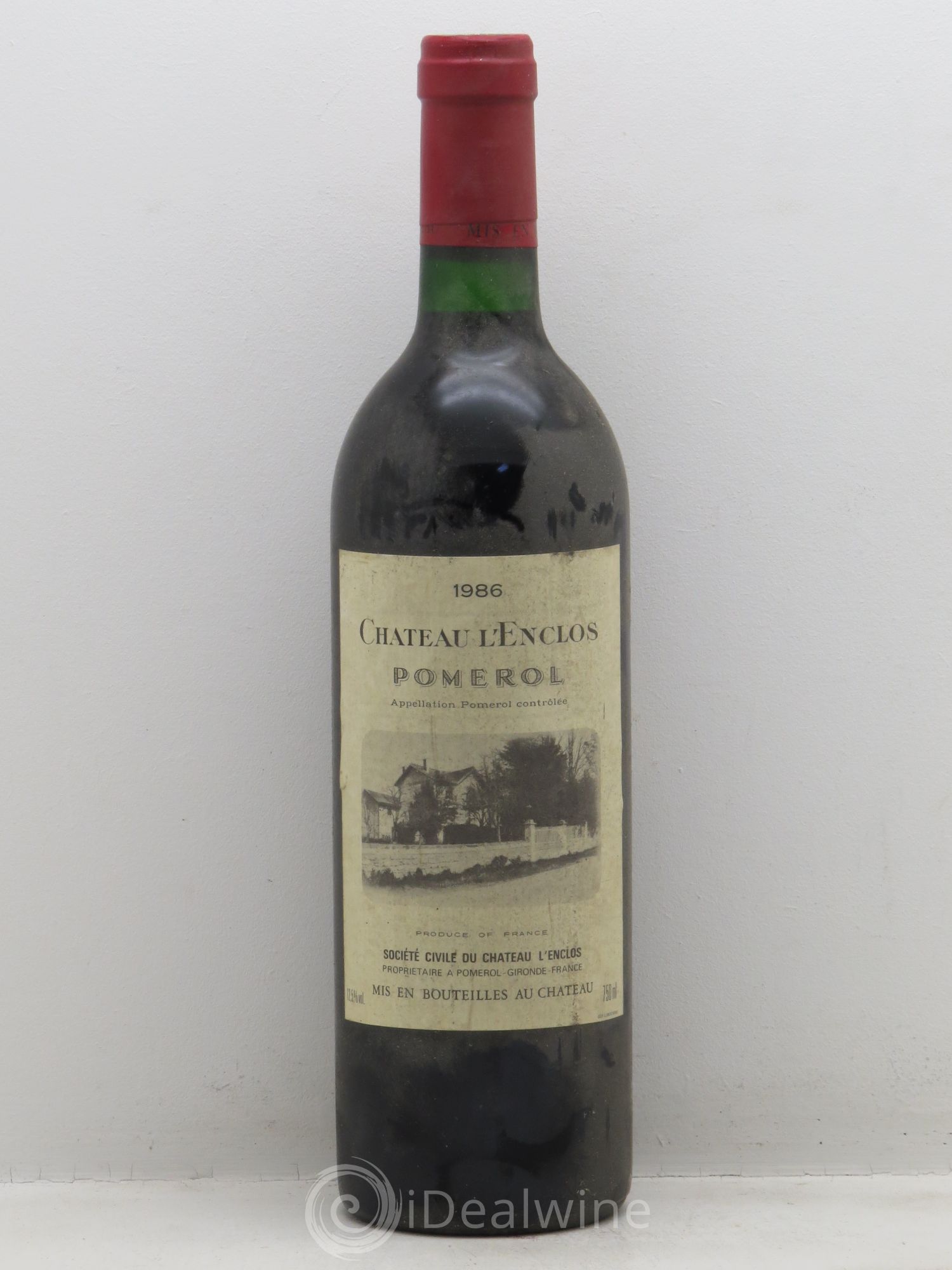 Château l' Enclos 1986 - Lot de 1 bouteille - 0