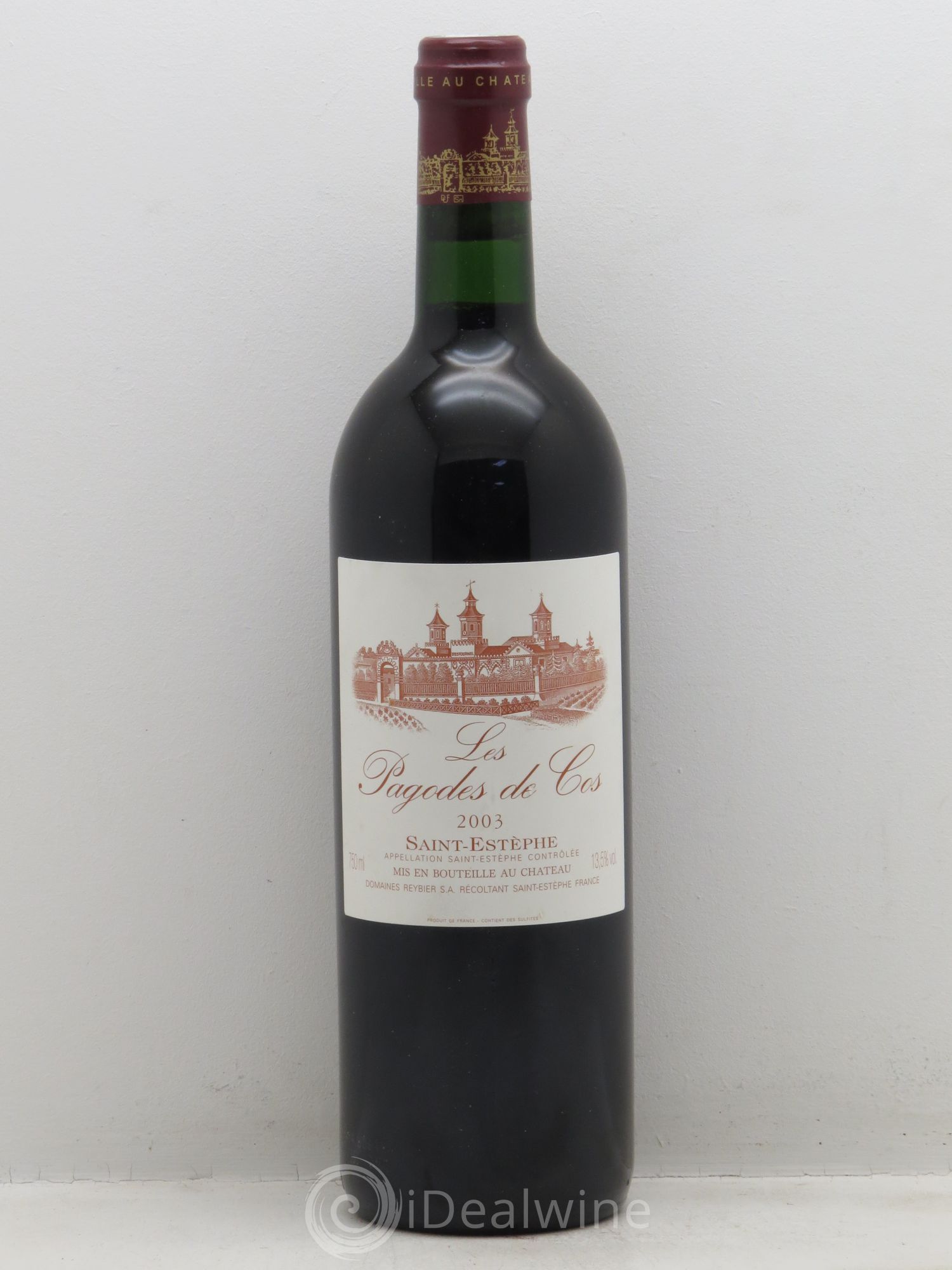 Les Pagodes de Cos Second Vin 2003 - Lot of 6 bottles - 0