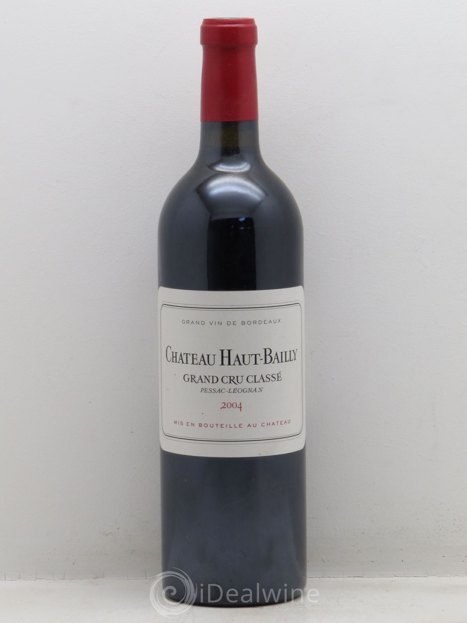 Château Haut-Bailly Cru Classé de Graves Cbo sans couvercle 2004 - Posten von 12 Flaschen - 0