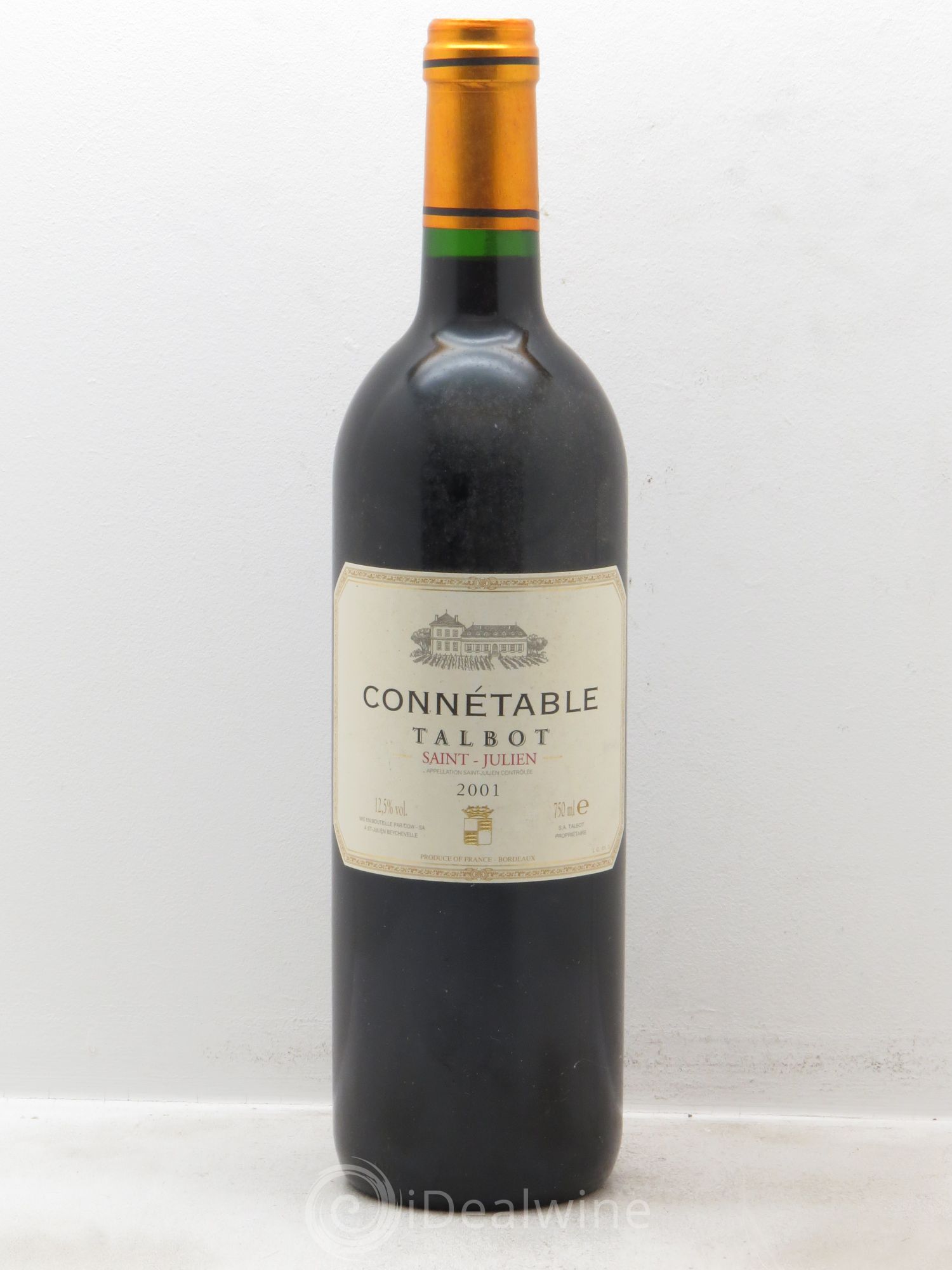 Connétable de Talbot Second Vin 2001 - Lot de 12 bouteilles - 0