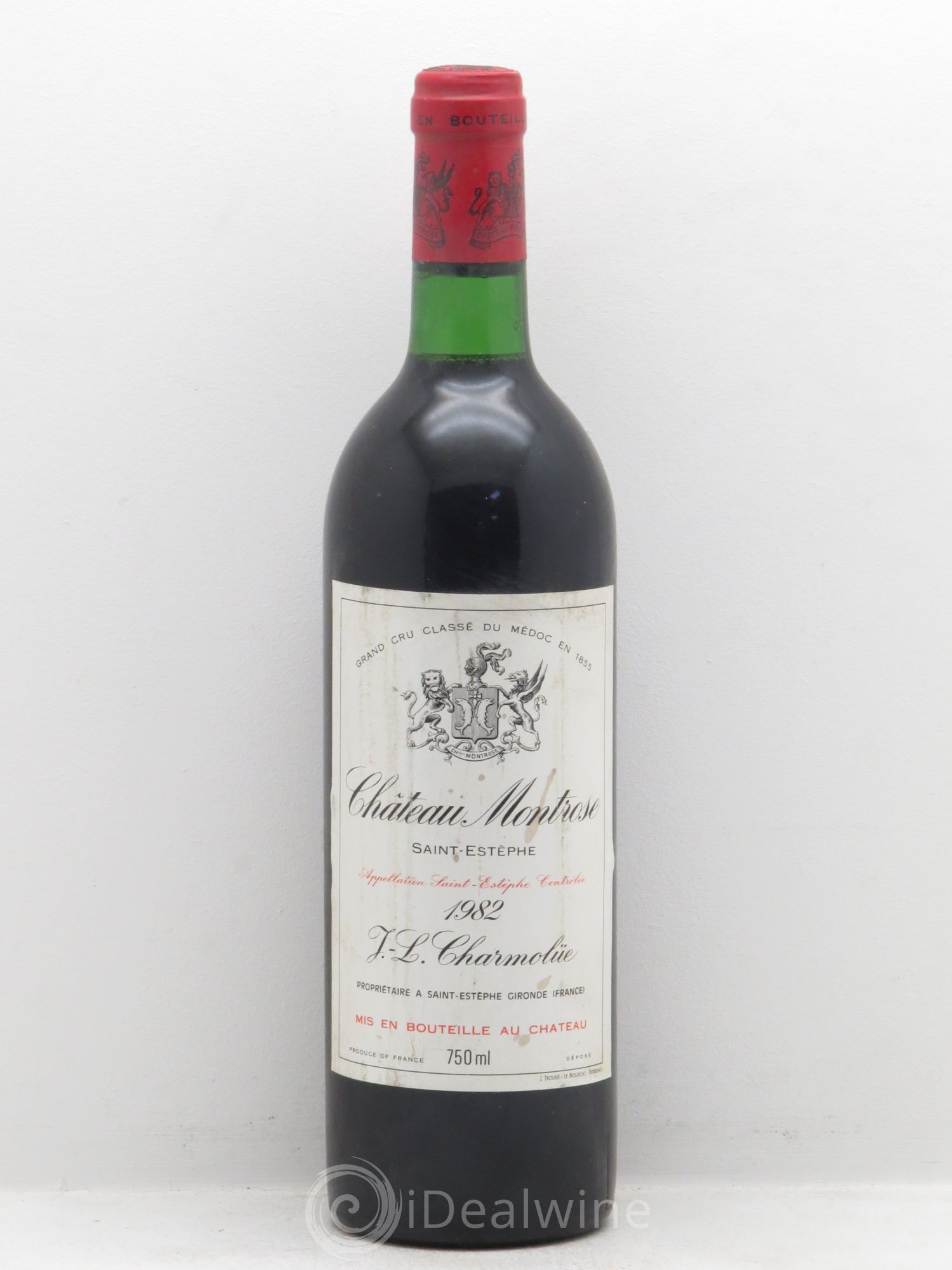 Château Montrose 2ème Grand Cru Classé 1982 - Lot de 1 bouteille - 0