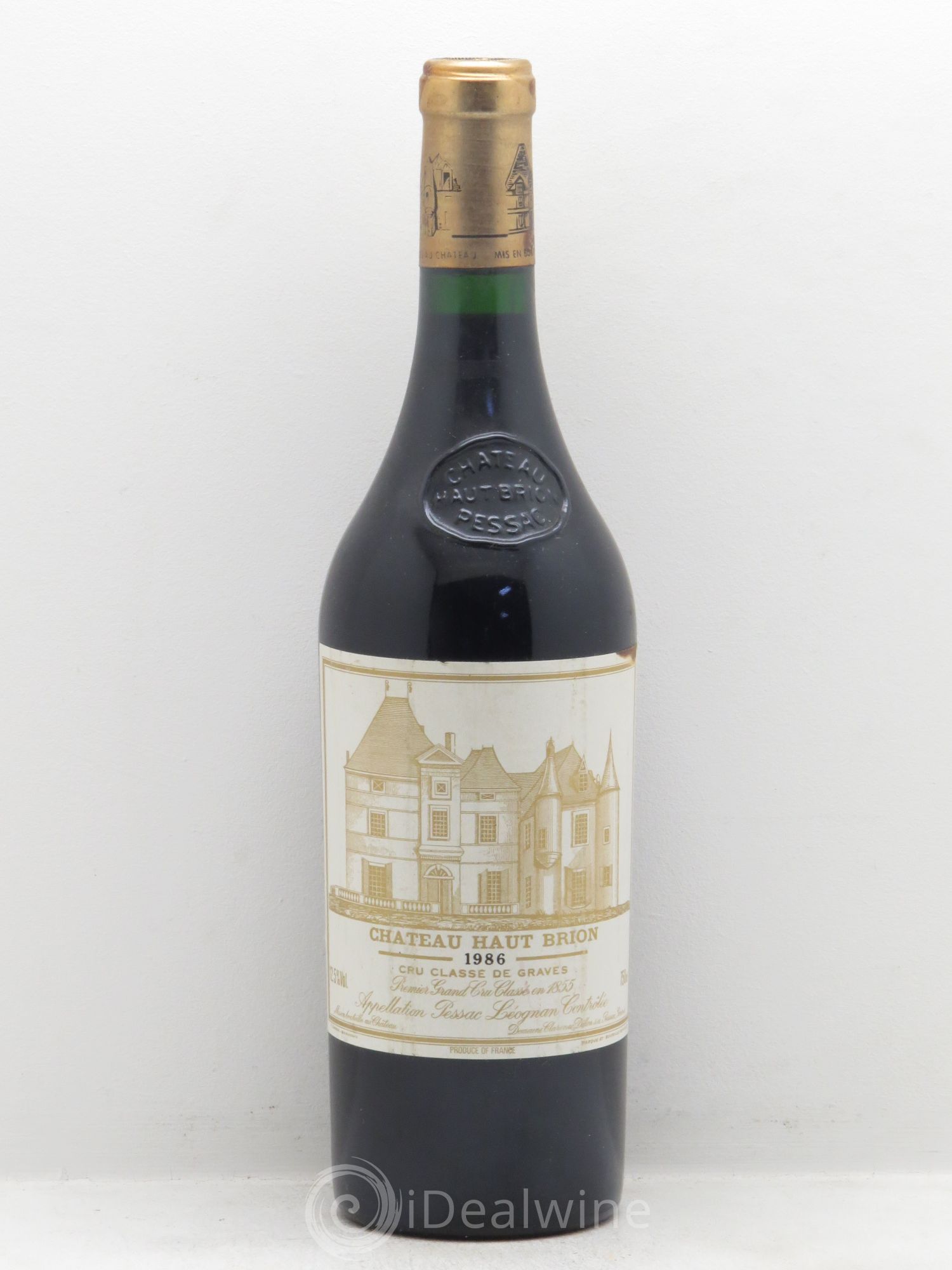 Château Haut Brion 1er Grand Cru Classé 1986 - Lot de 1 bouteille - 0