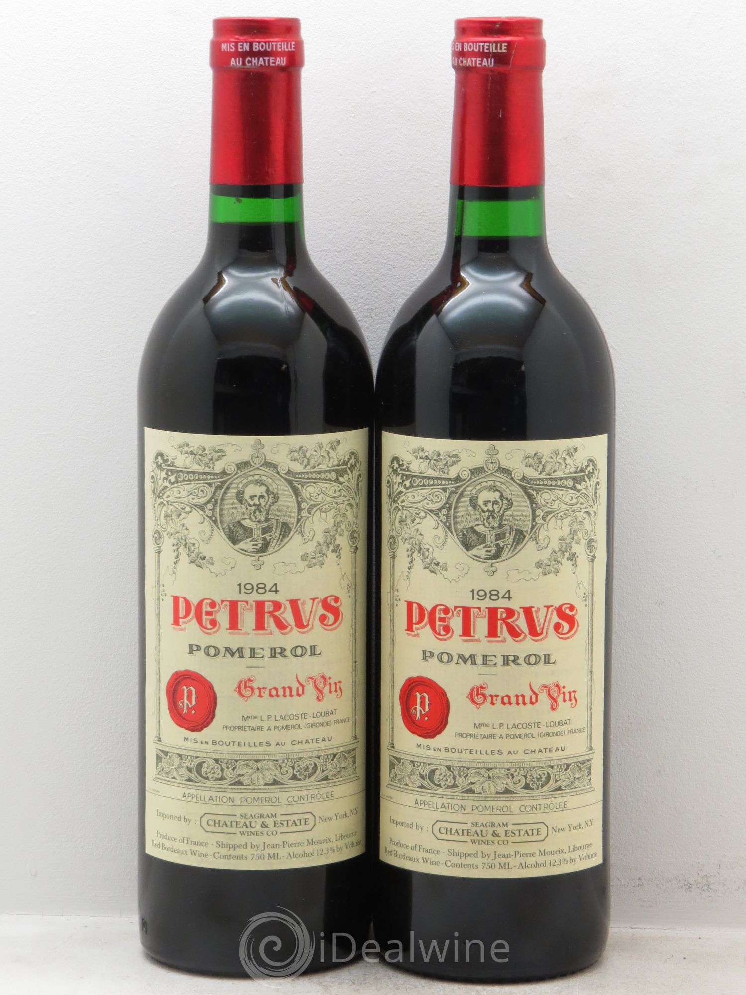 Petrus 1984 - Lot de 2 bouteilles - 0
