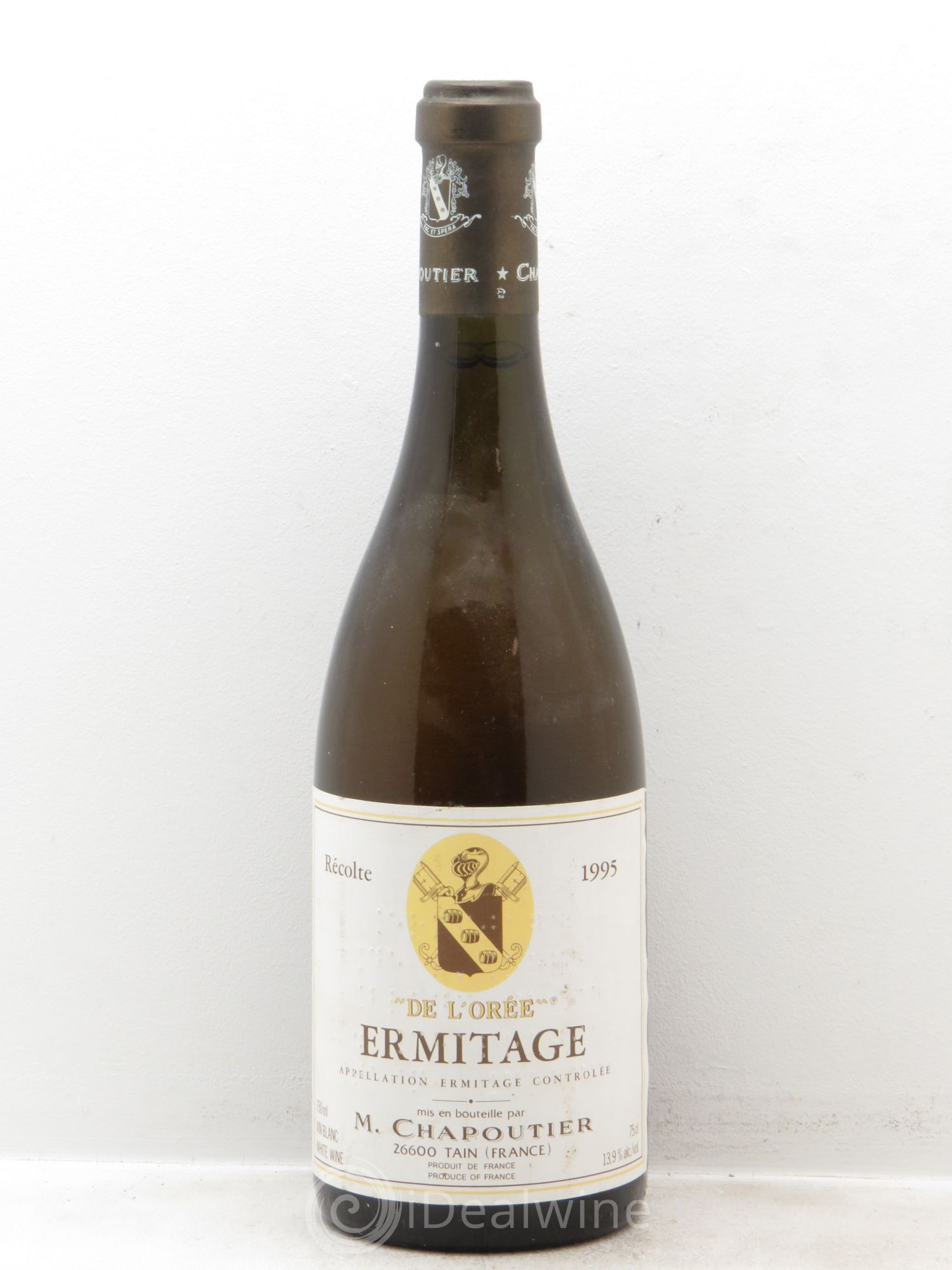 Hermitage Ermitage de l'Orée Chapoutier 1995 - Lot de 1 bouteille - 0