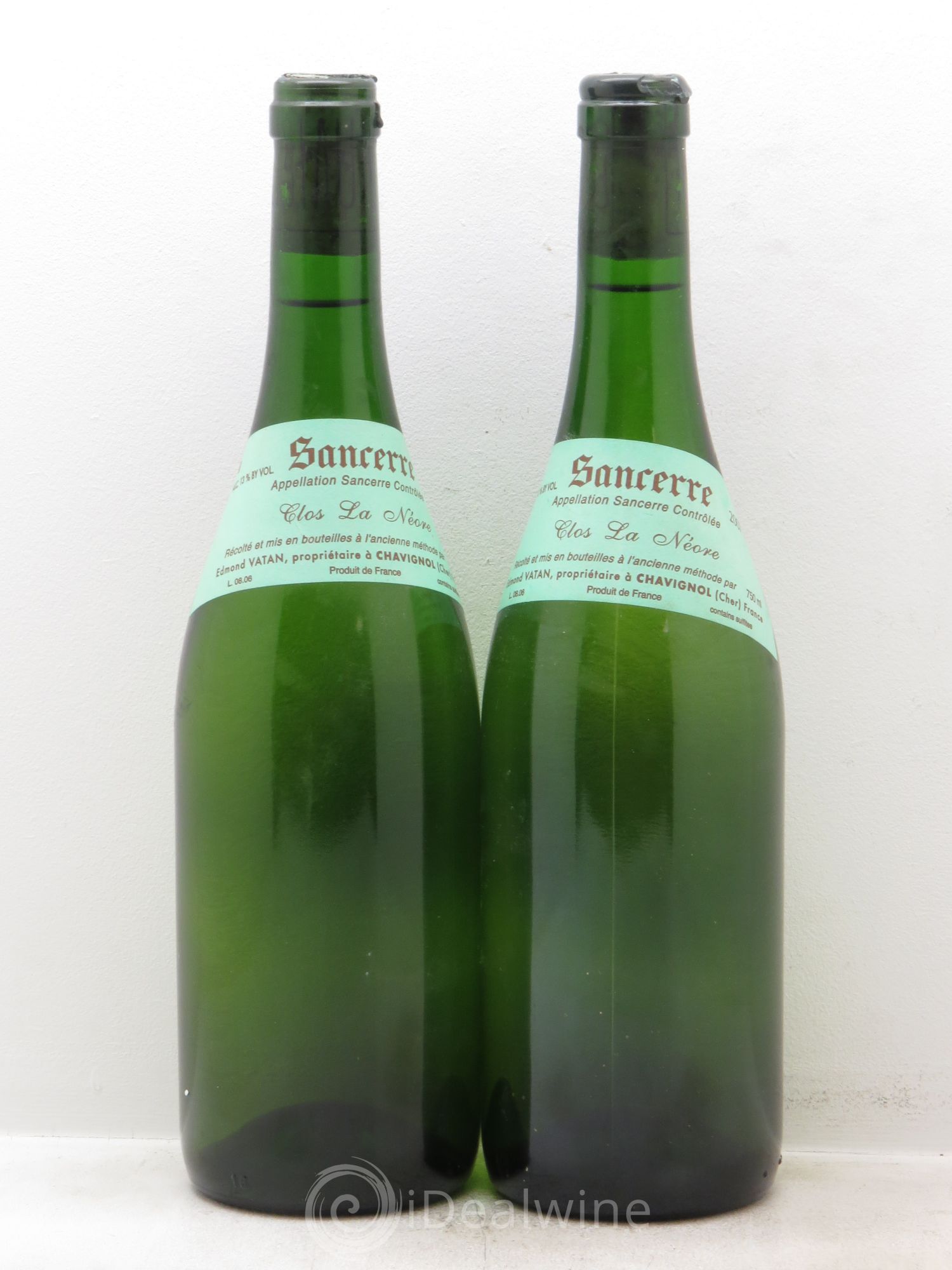 Sancerre Clos la Neore Edmond Vatan 2007 - Lot de 2 bouteilles - 0